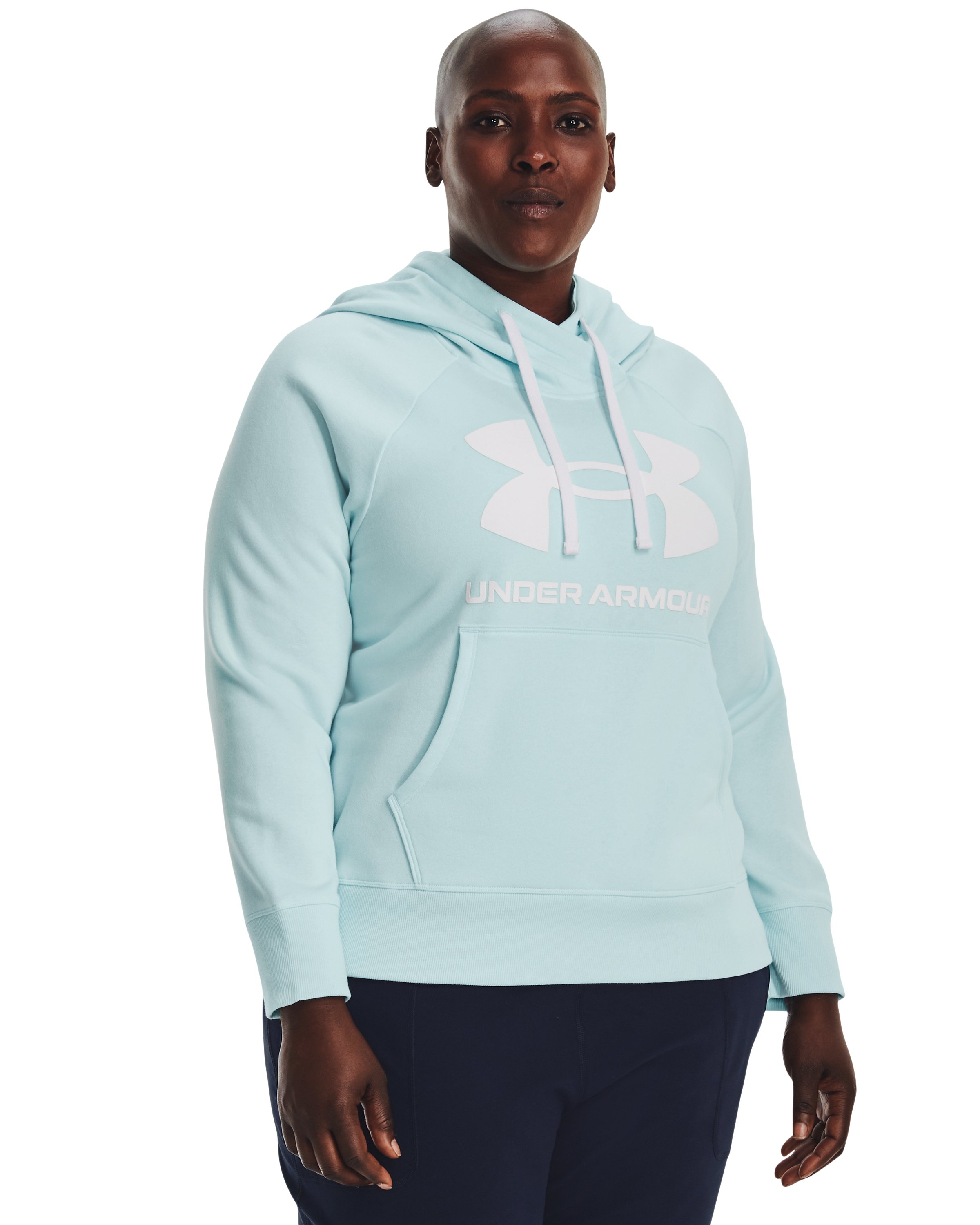UA Rival Fleece Logo Women's Hoodie 5
