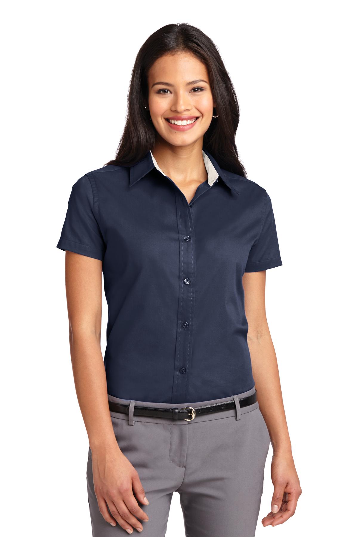 Port Authority Women's Short Sleeve Easy Care Shirt. L508 101