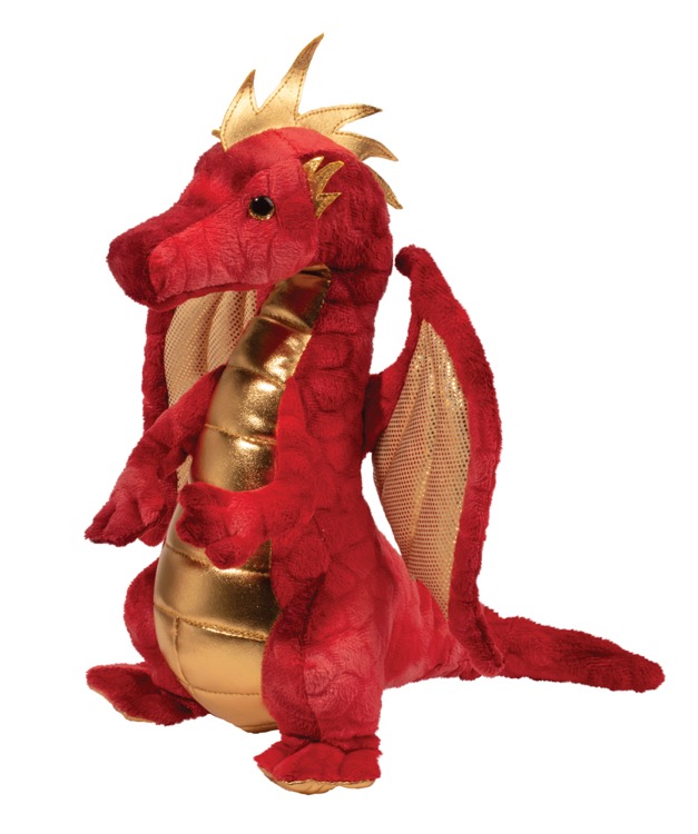 Eugene Red Dragon Stuffed Animal 2