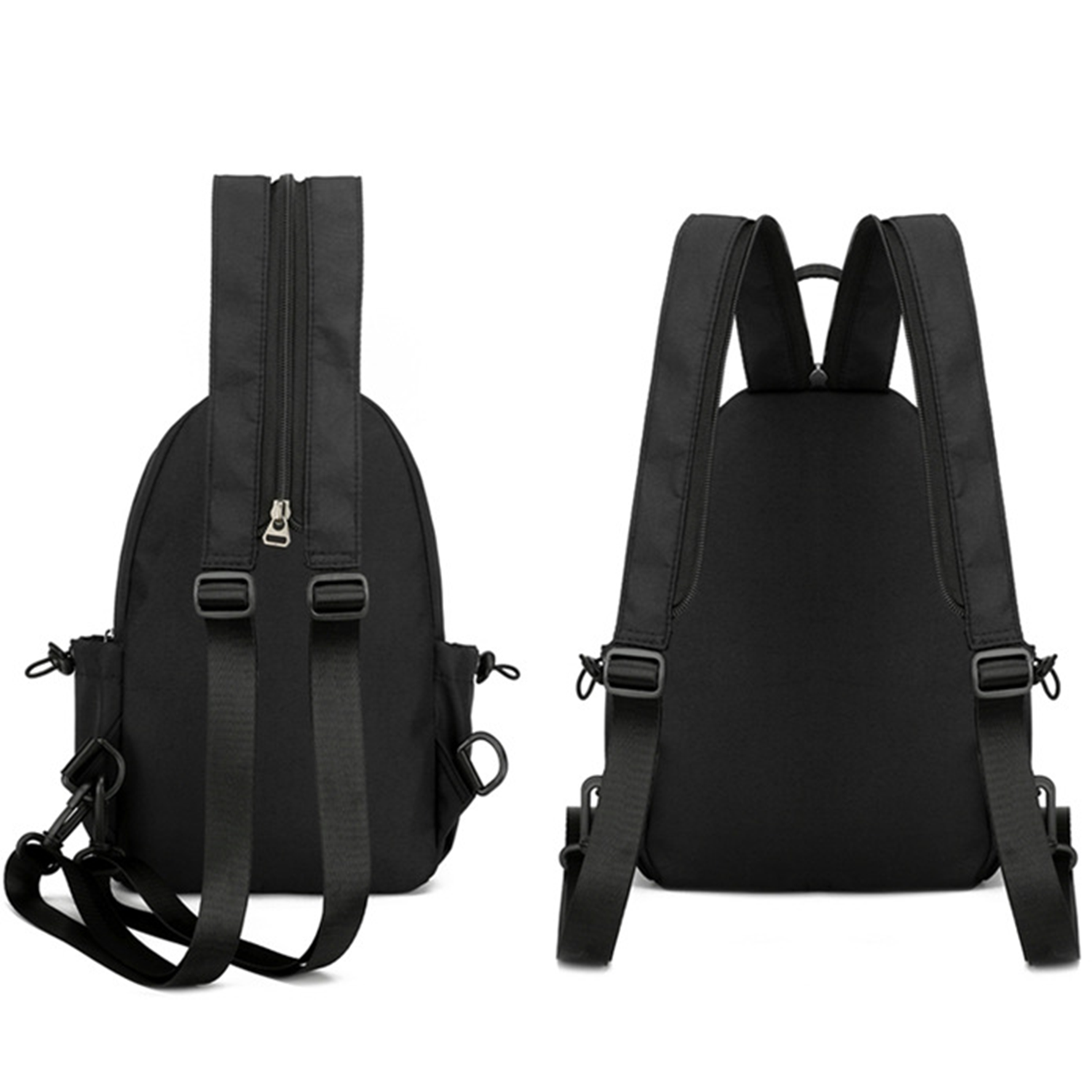 Basic Black Backpack 4