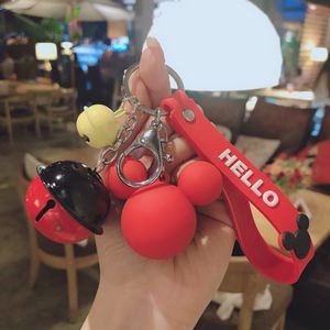 3D Mouse Shaped PVC Keychain 19