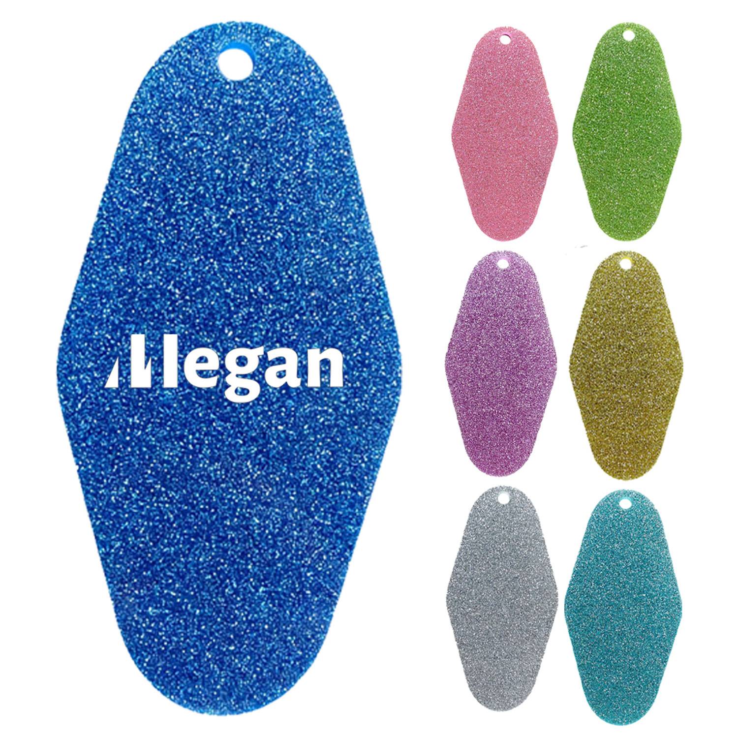 Acrylic Diamond Keychain And Luggage Tag 4
