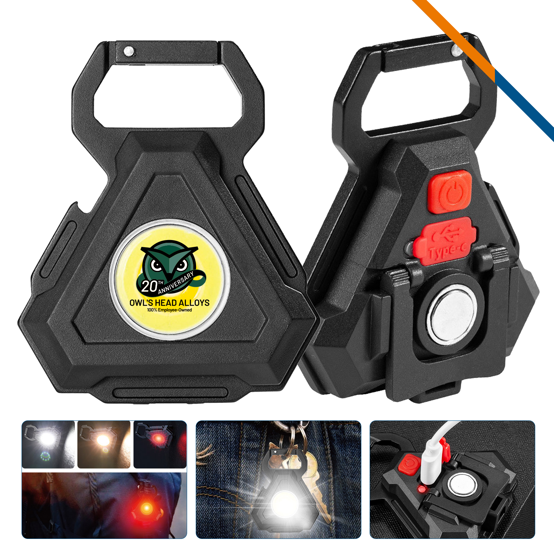 Lork COB Flashlight 2