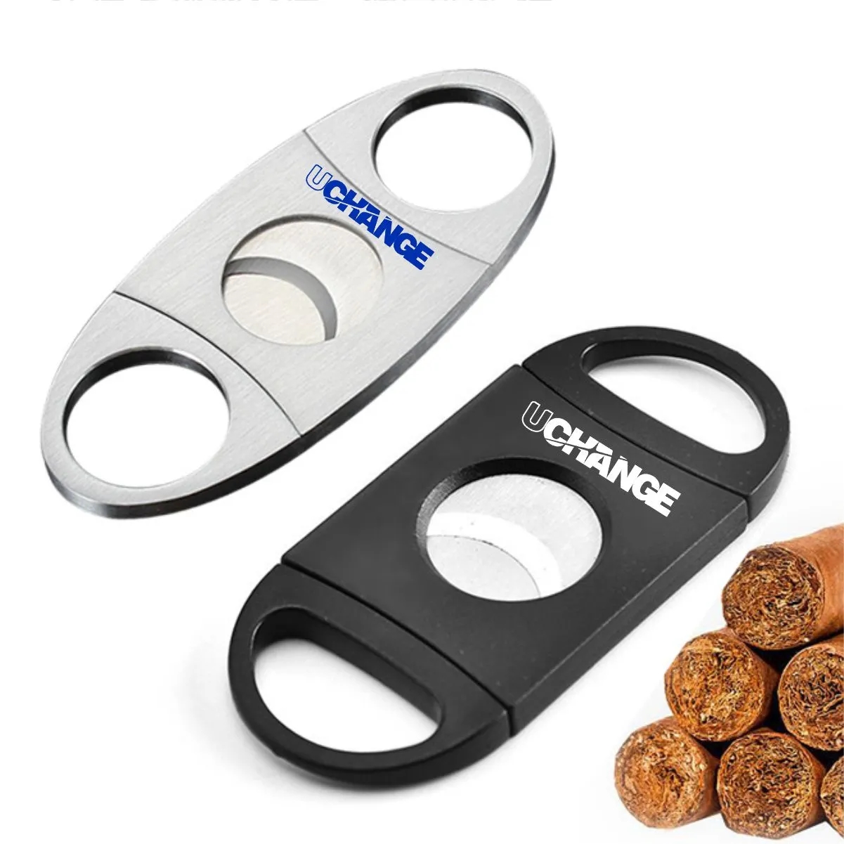 Stainless Steel Double Blade Cigar Cutter 5