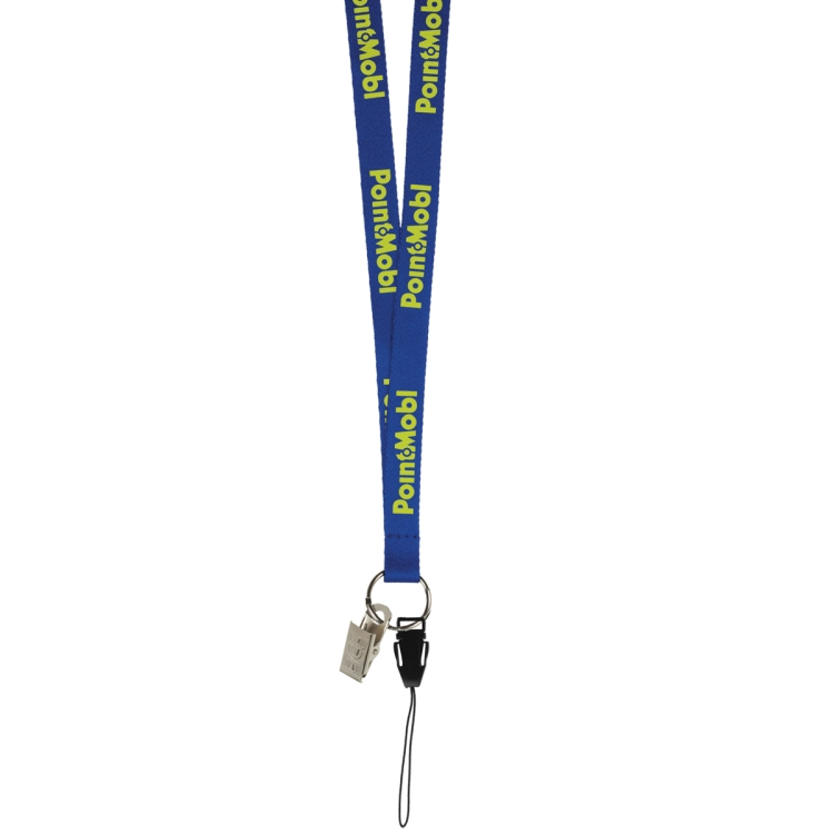 "AUBURN" 3/8" Overseas Silkscreen Lanyard (Overseas Production 8-10 Weeks) 6