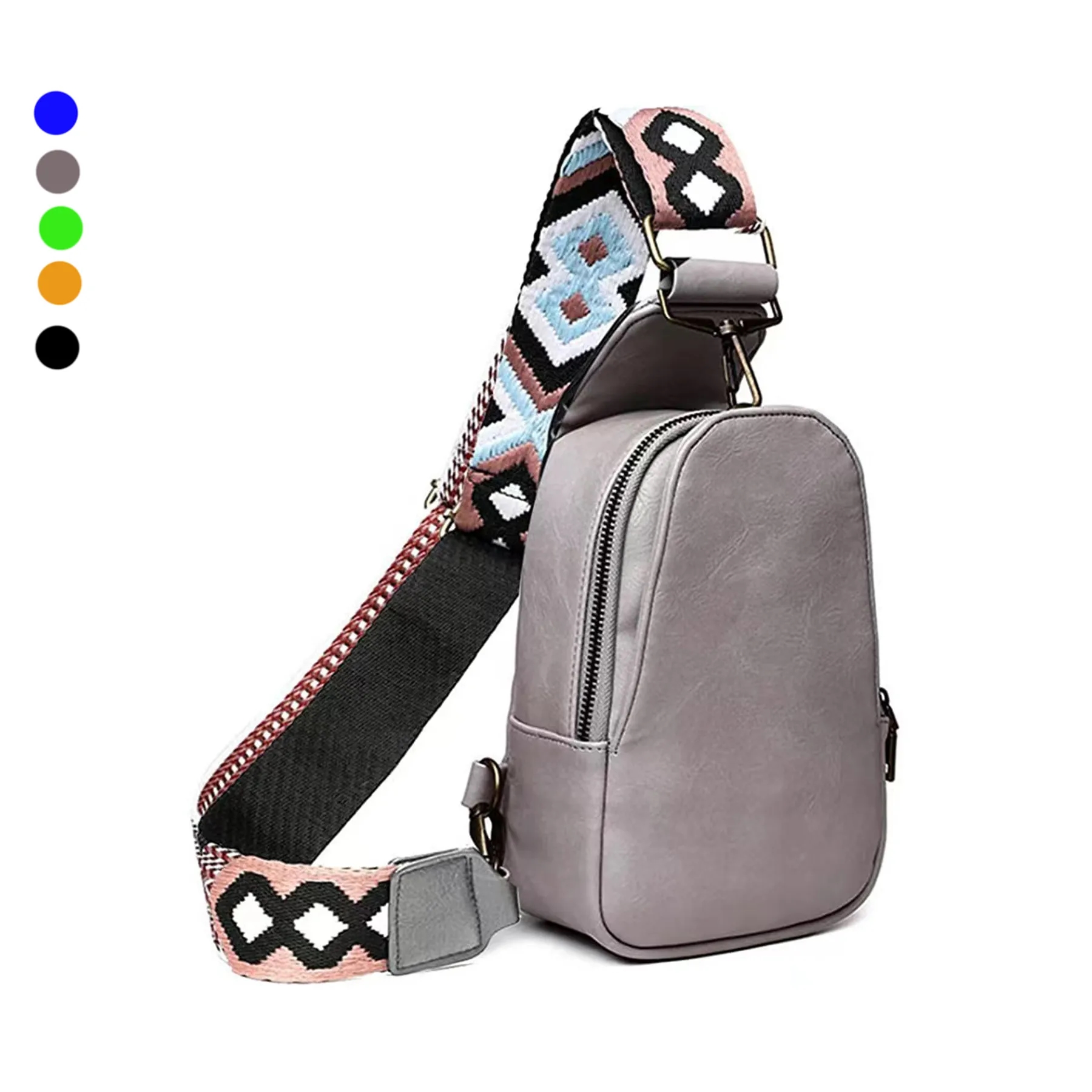 PU Leather Sling Belt Bag 1
