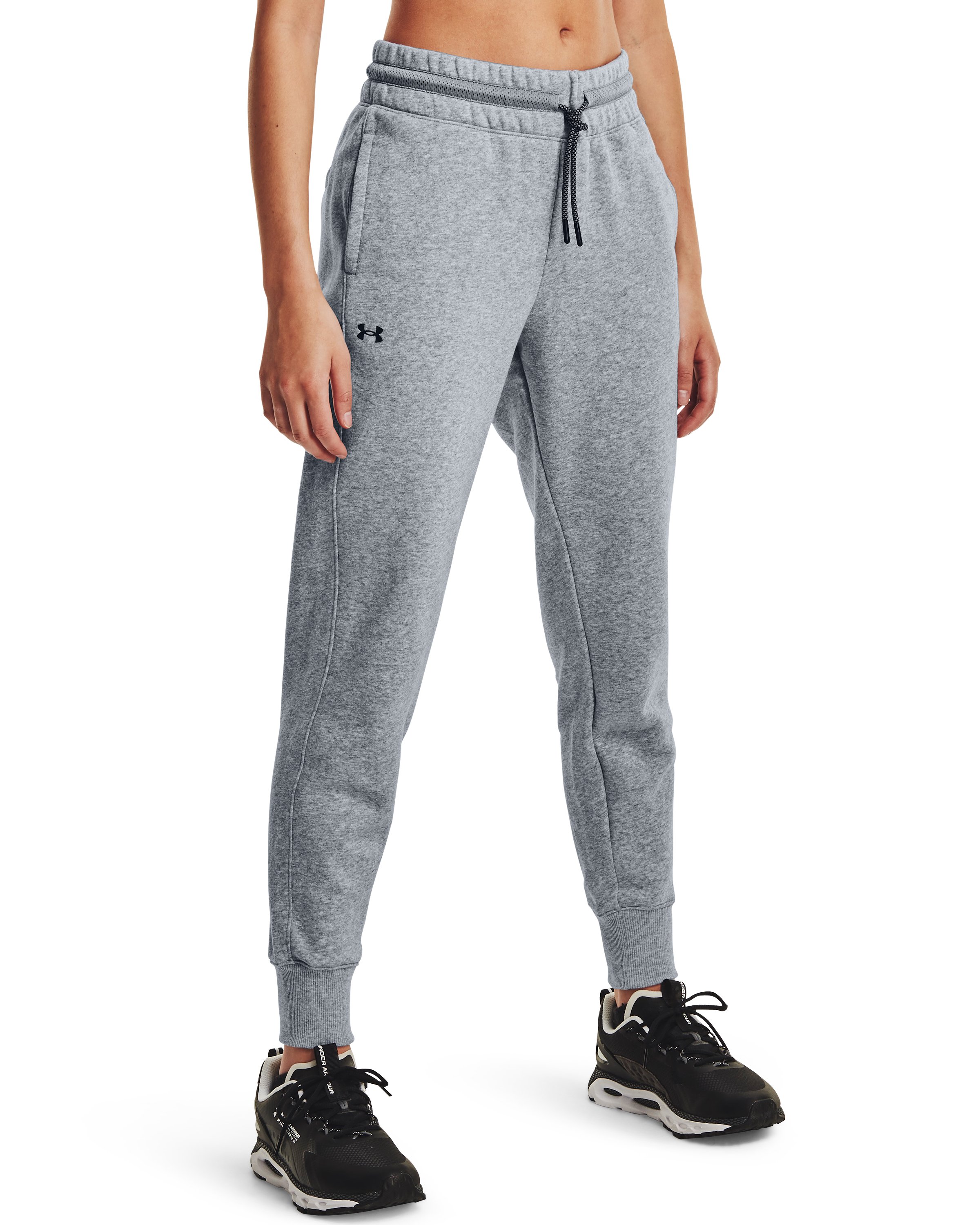 Women's UA Rival Fleece Mesh Pants  3