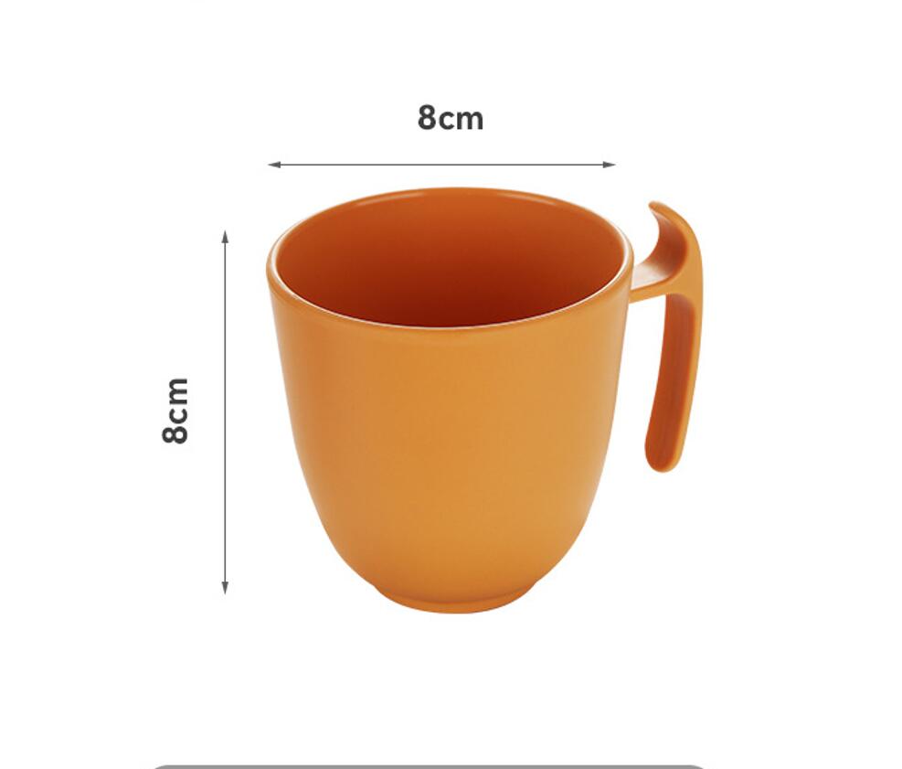 Plastic Reusable Fall Protection Coffee Mug 9