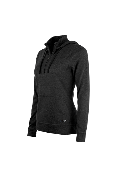 Greg Norman Women's Lab 1/4-Zip Hoodie, custom hoodie or sweatshirt with logo imprint 13