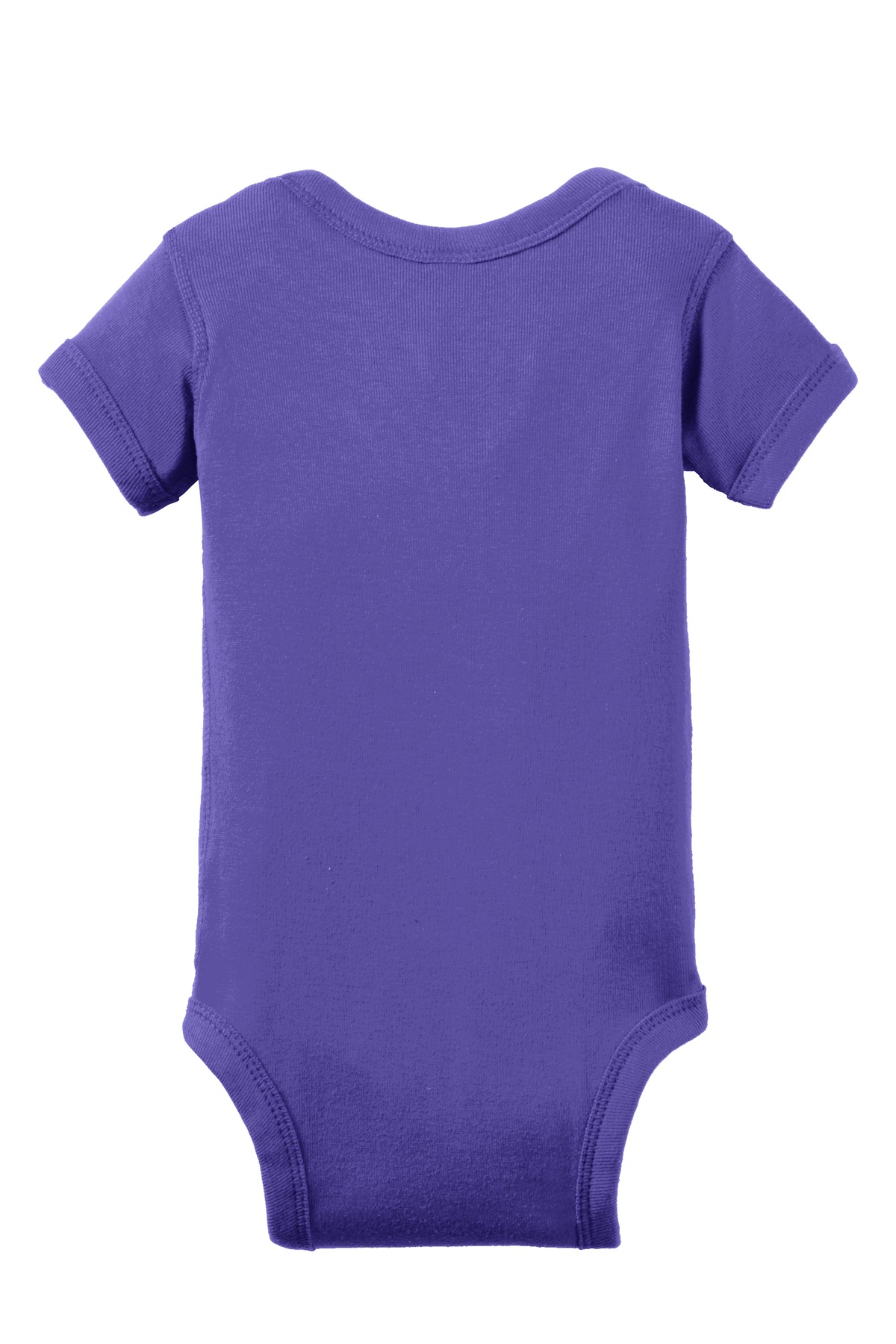 Rabbit Skins Infant Short Sleeve Baby Rib Bodysuit. RS4400 70