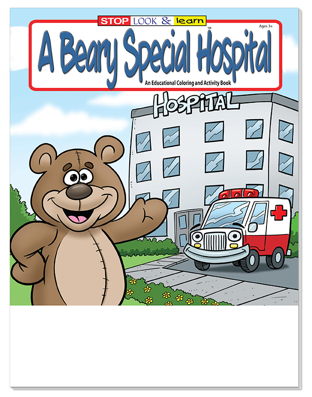 COLORING SET - A Beary Special Hospital Coloring Book Fun Pack 3