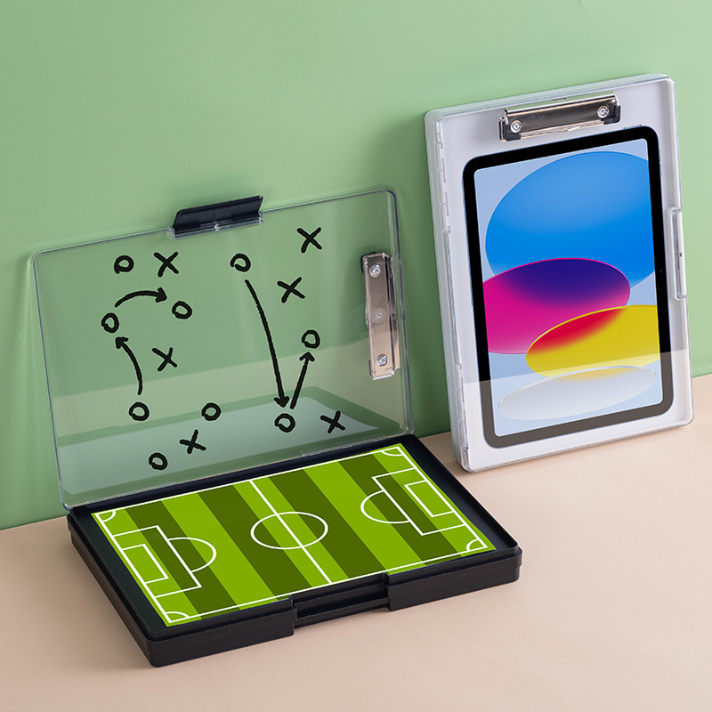Multifunctional Transparent Clipboard with Storage and Dry-Erase Surface 1