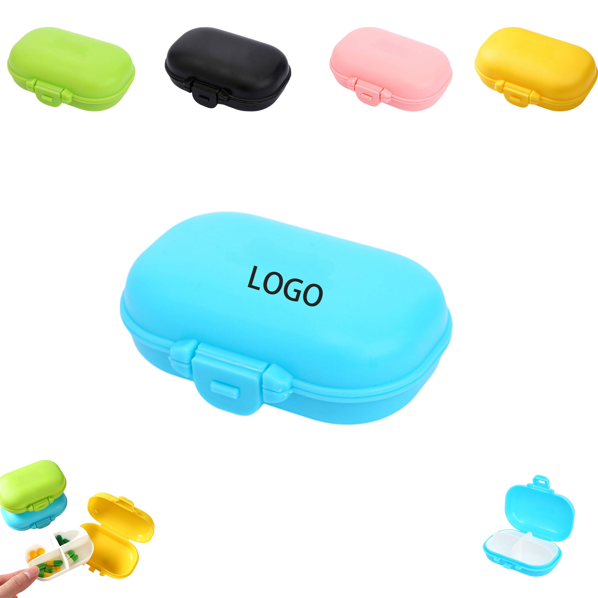 Daily Compact Travel Medicine Holder 4