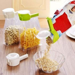 Food Bag Sealer Clip One Touch Design 15