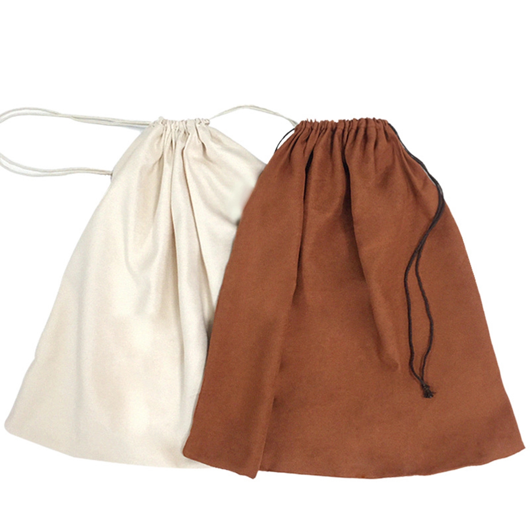 Suede Drawstring Sack 3