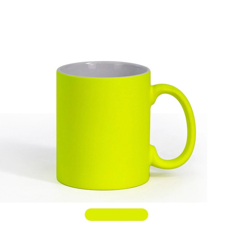 Fluorescence Coffee Mug 11 oz Ceramic Sublimated Cups 2