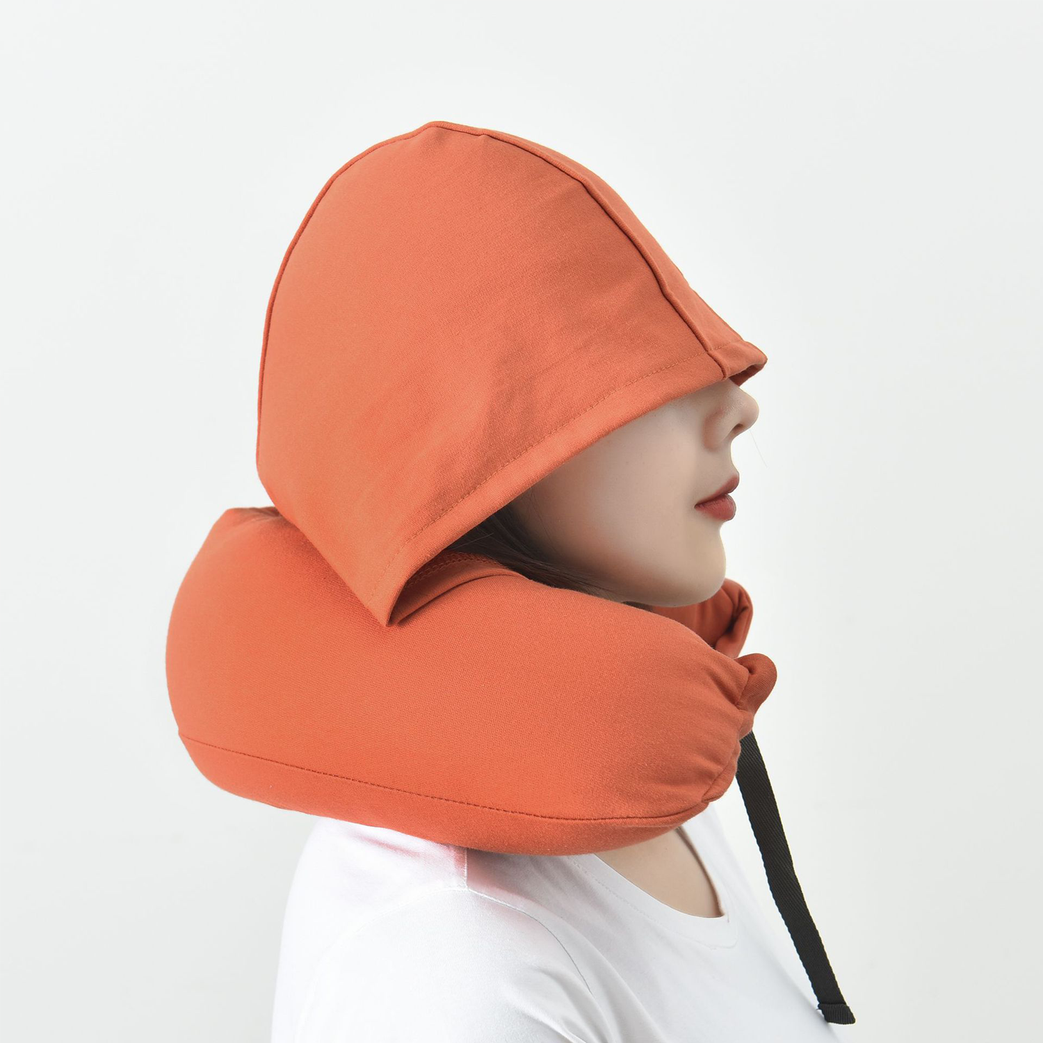 Hooded U Shape Sleeping Pillow 3
