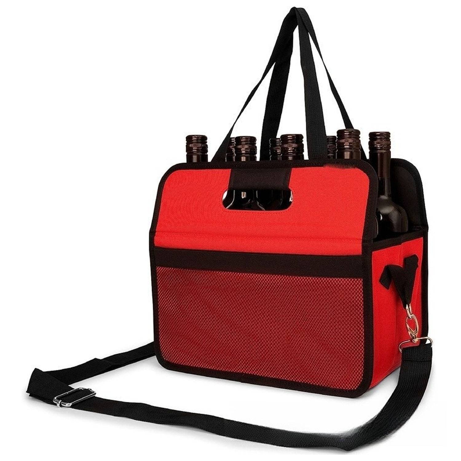 Foldable Multiuse Bottle Carrier Tote Bag 10