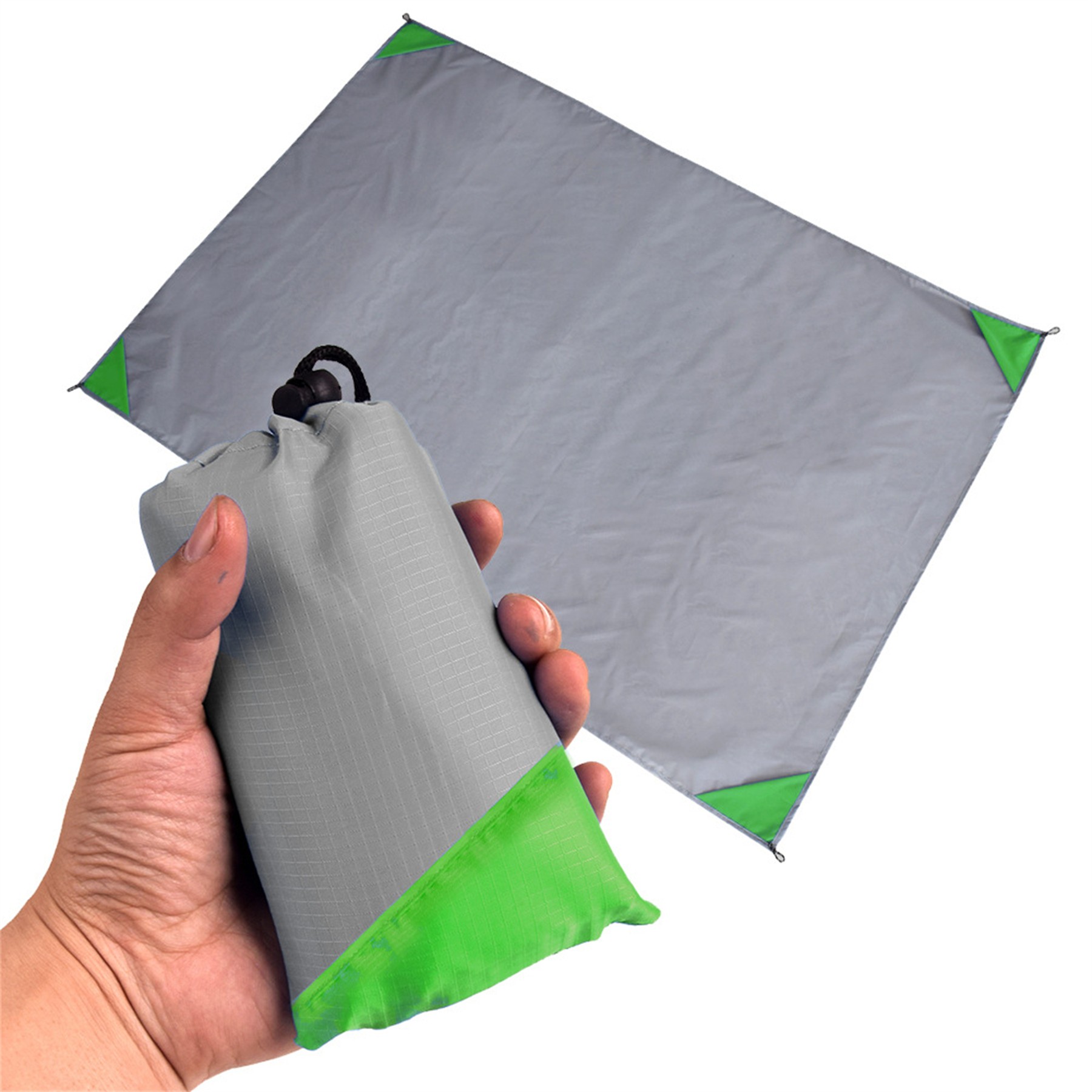 Pocket Picnic Blanket Sandproof Lightweight Tarpaulin 4