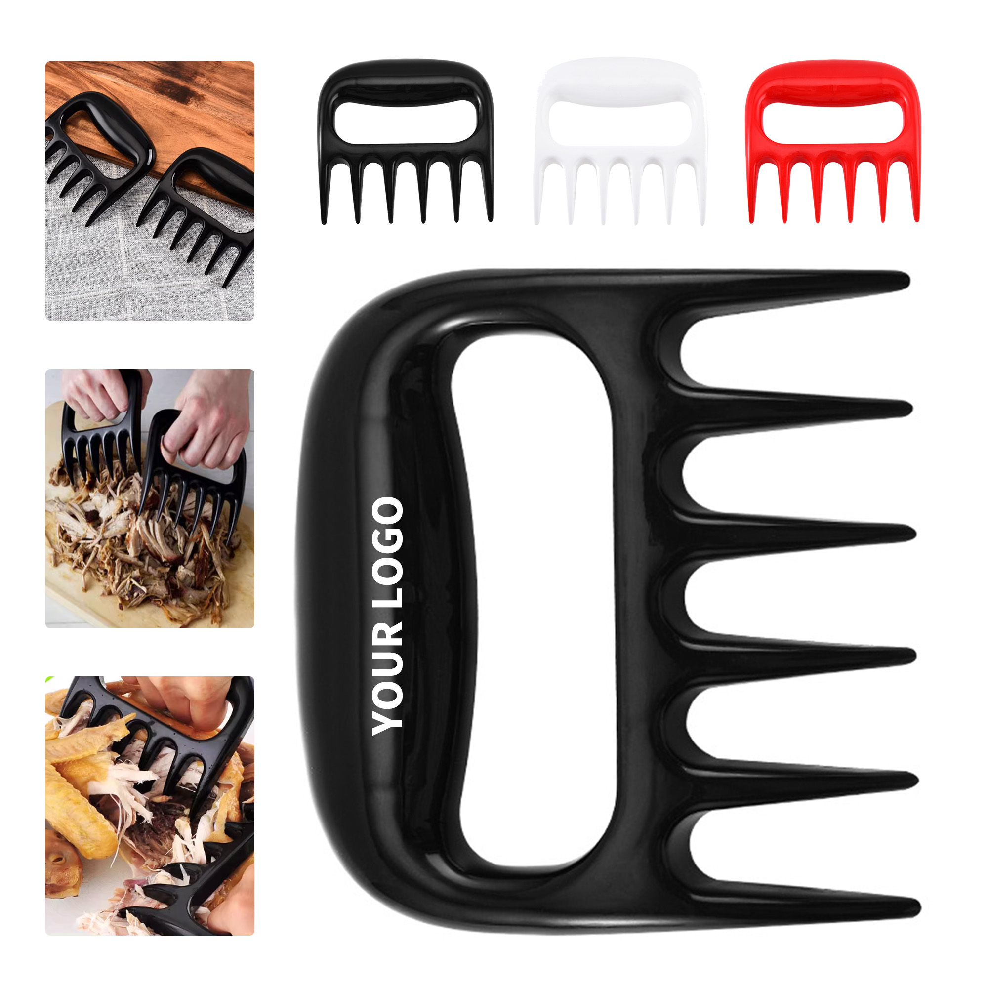 Handheld Meat Shred Tool 4.5" x 4.3" 6