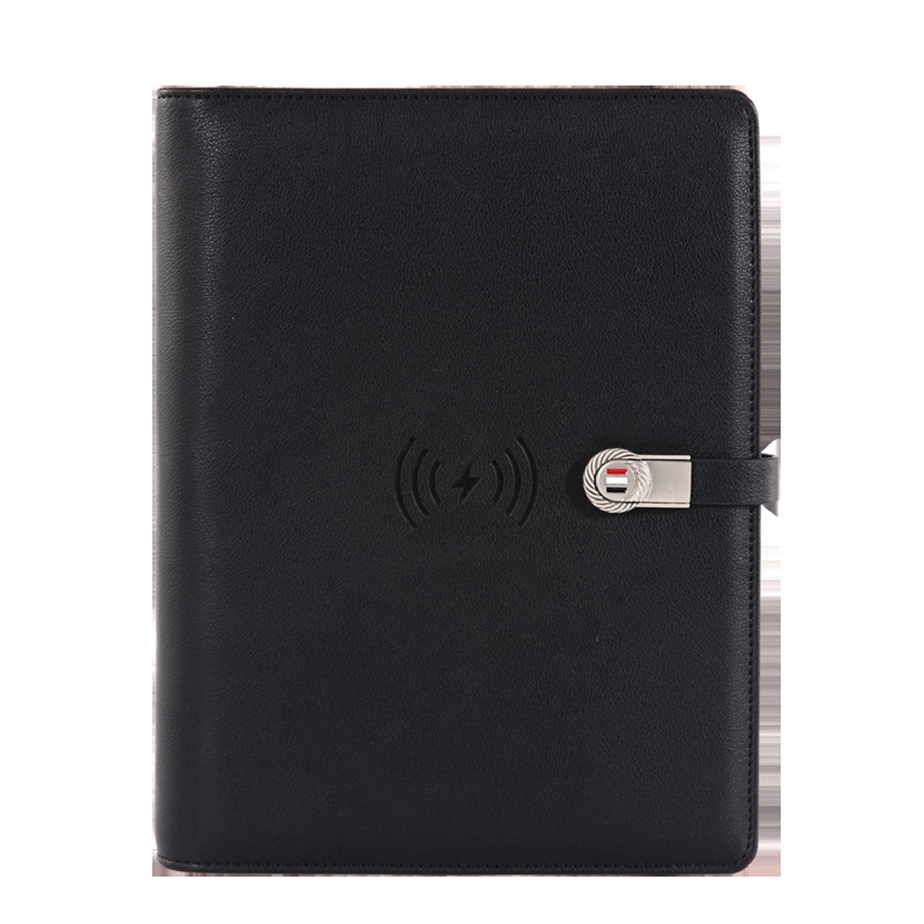 8000 mAh Power Bank A5 Notebook with Wireless Charger 7