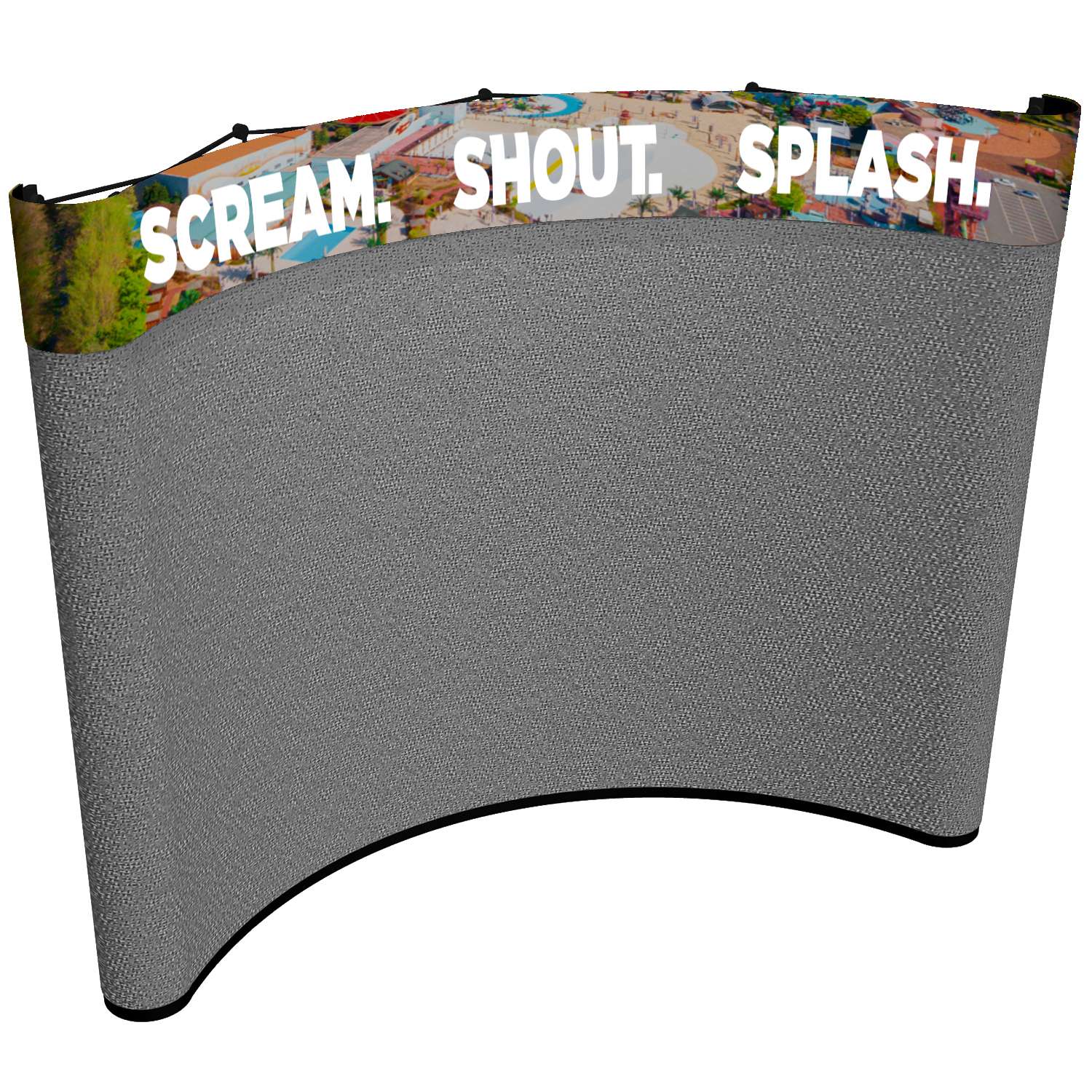 10' Curved Show 'N Rise Header Panel