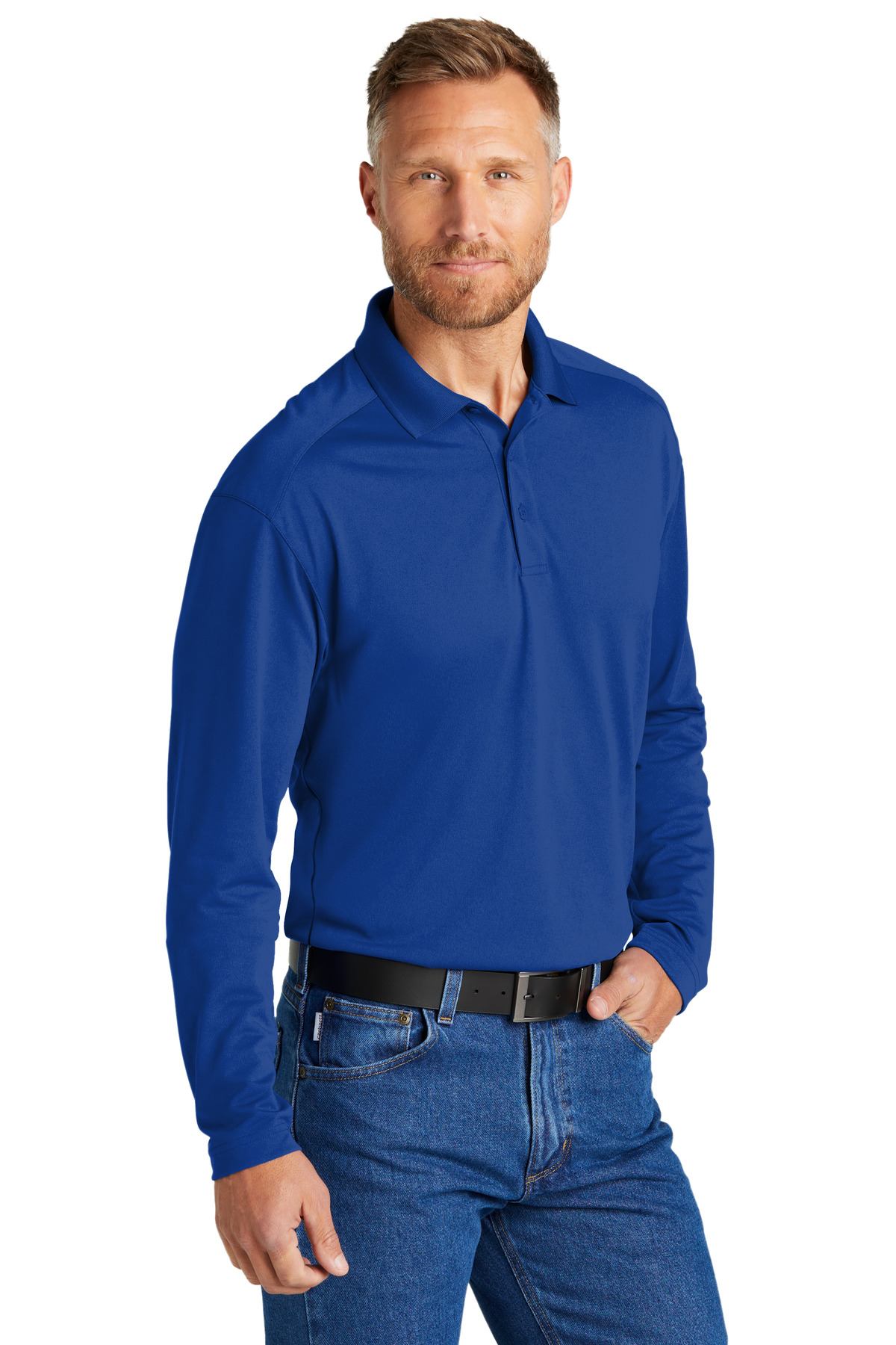CornerStone Select Lightweight Snag-Proof Long Sleeve Polo CS418LS 11
