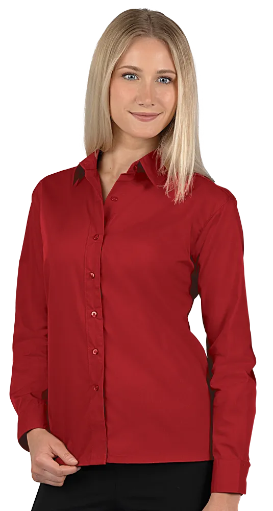 Ladies' L/S Value Poplin Shirt 18