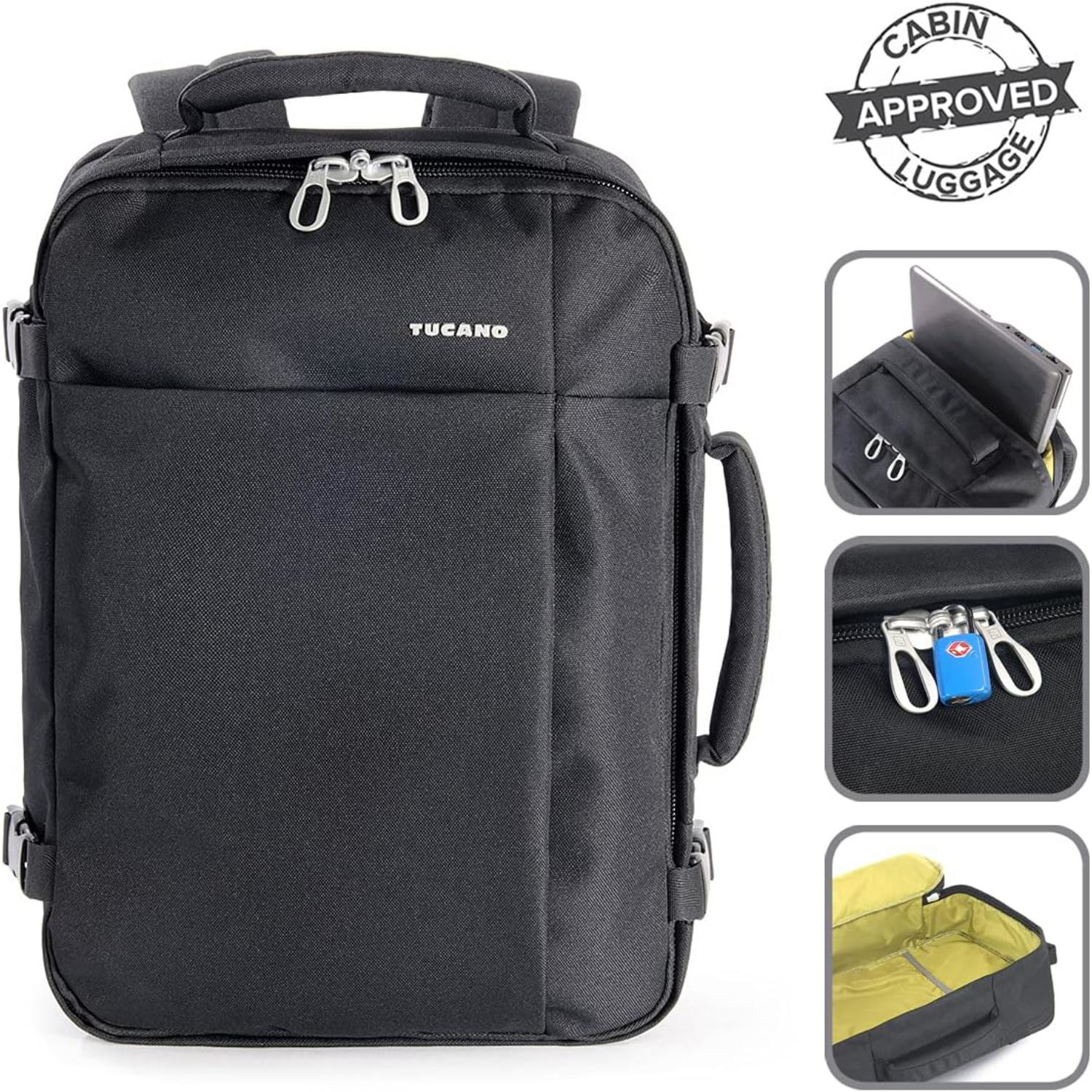 TUCANO® - Italy TUGO M Recycled Exclusive Cabin Luggage Travel Backpack 2
