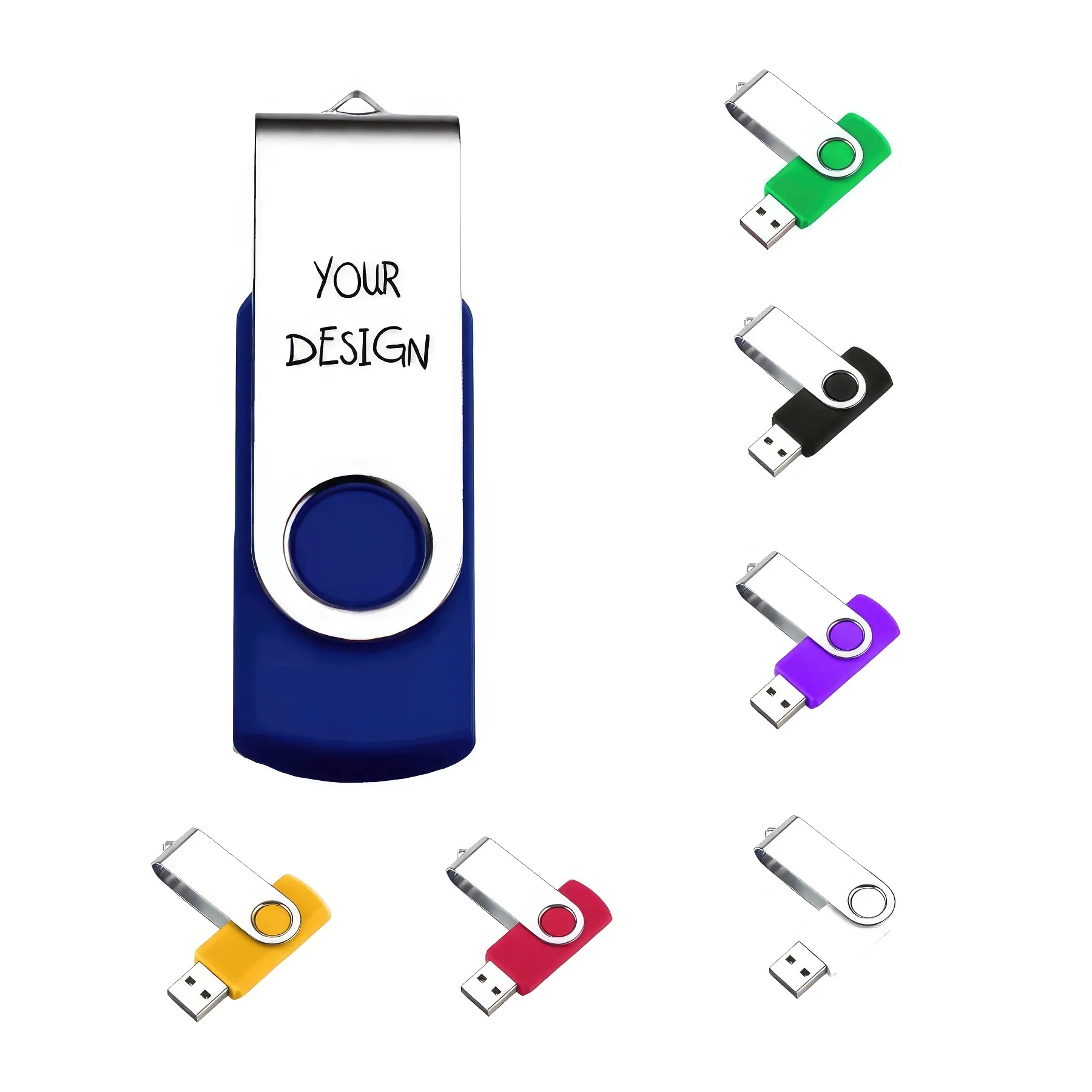 Rotating USB Flash Drive 4