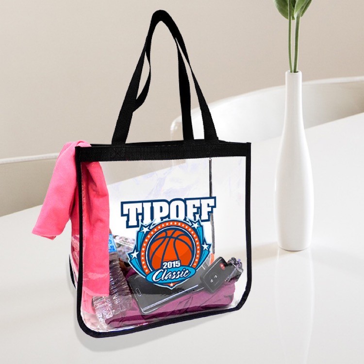 Gameday Clear Open Shoulder Tote 4
