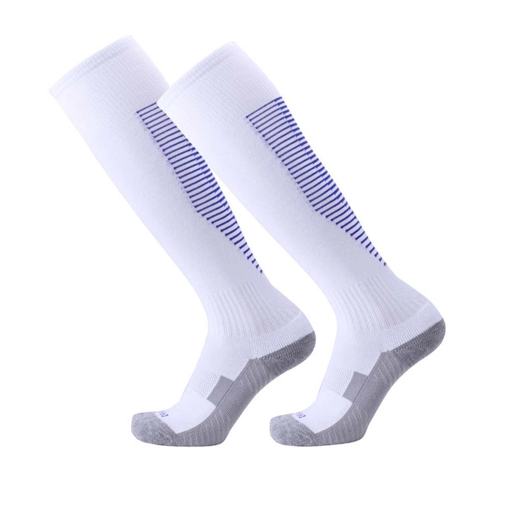 Stripe Knee High Athletic Crew Socks 10