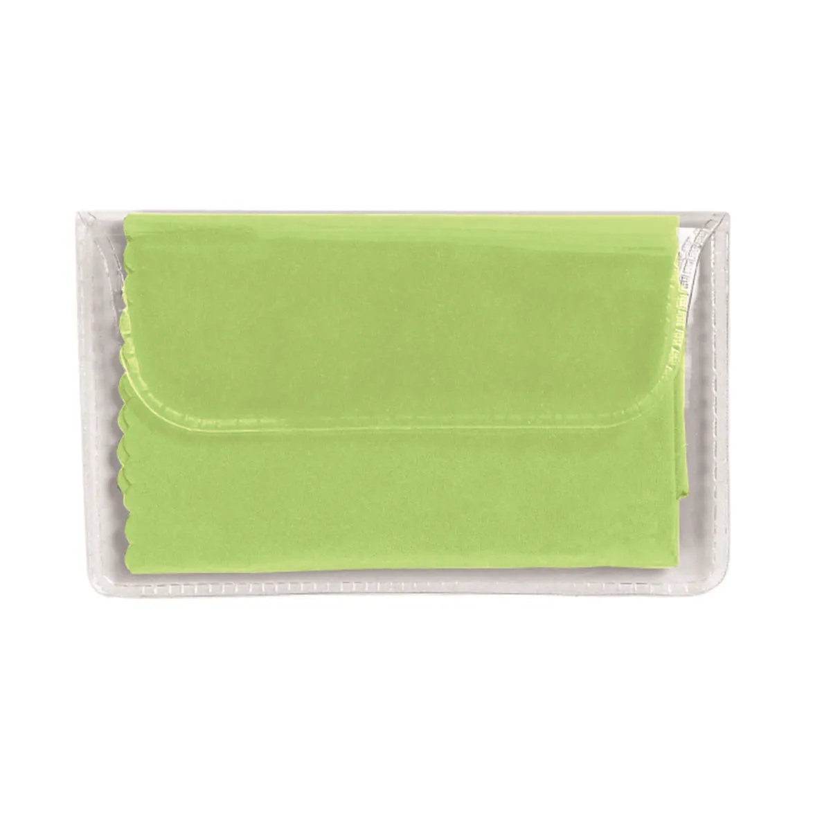 Microfiber Ultra-soft Cleaner Glasses Lens Cloth In Pouch 5