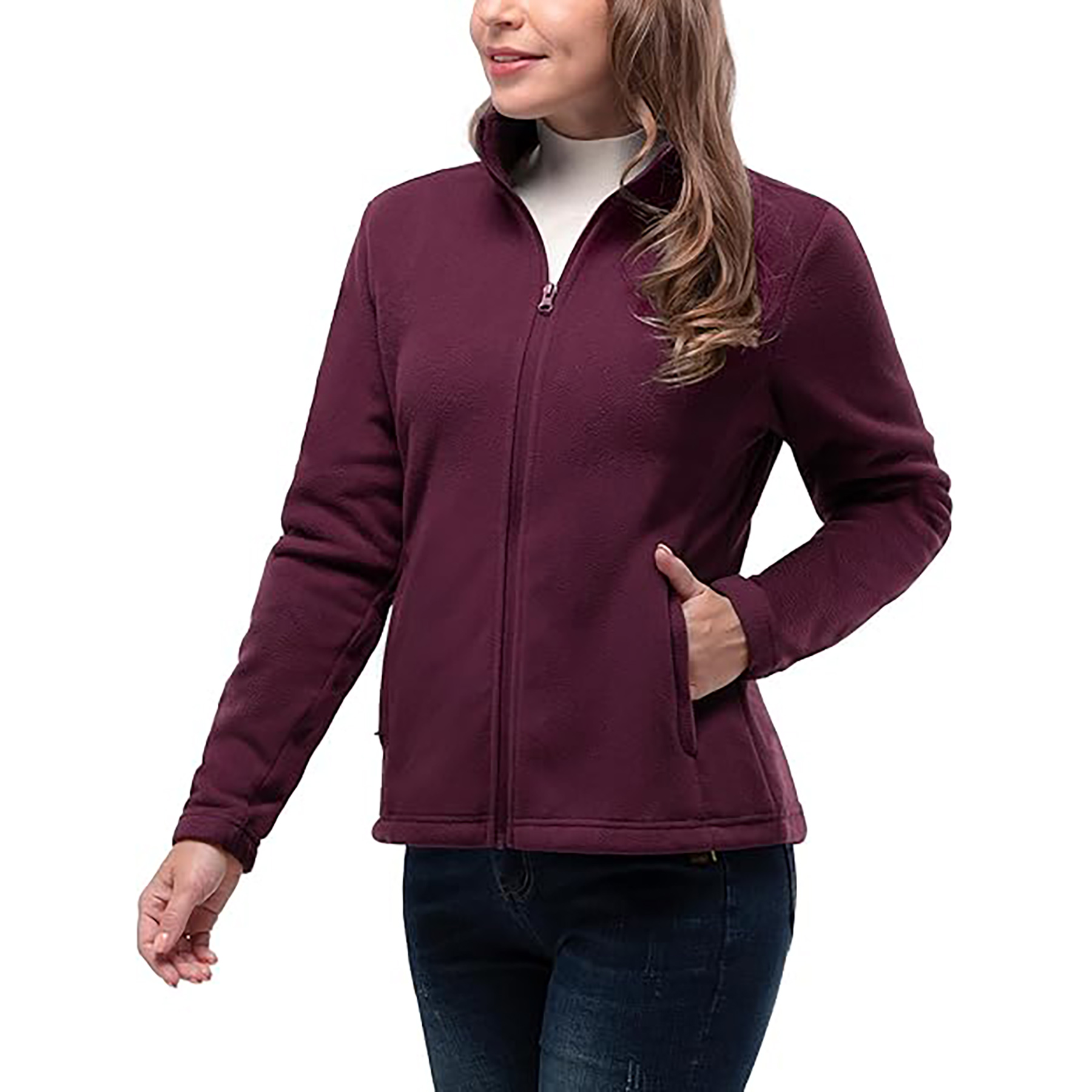 Zip Up Fleece Jacket 2