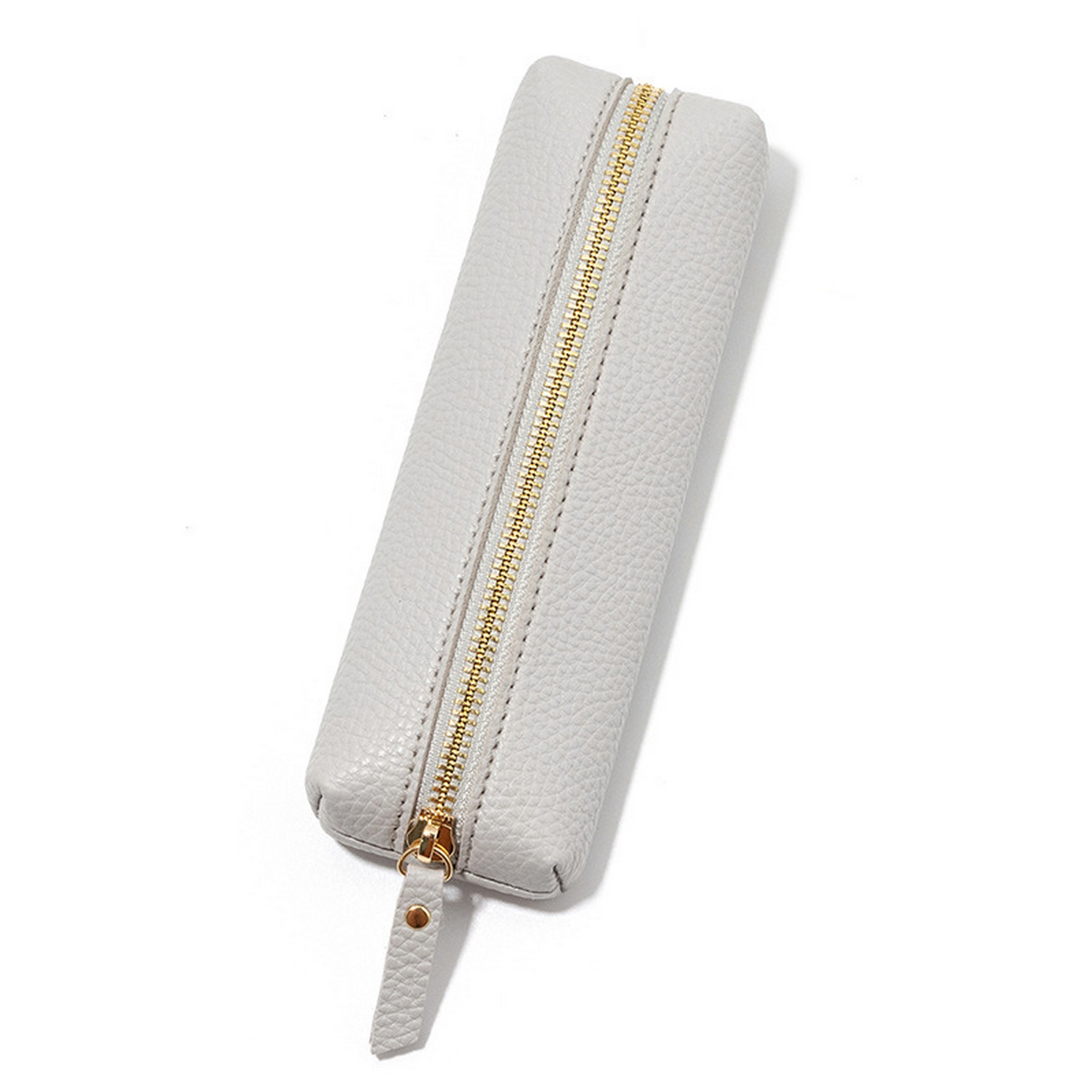 Pu Leather Zippered Pencil Case 1