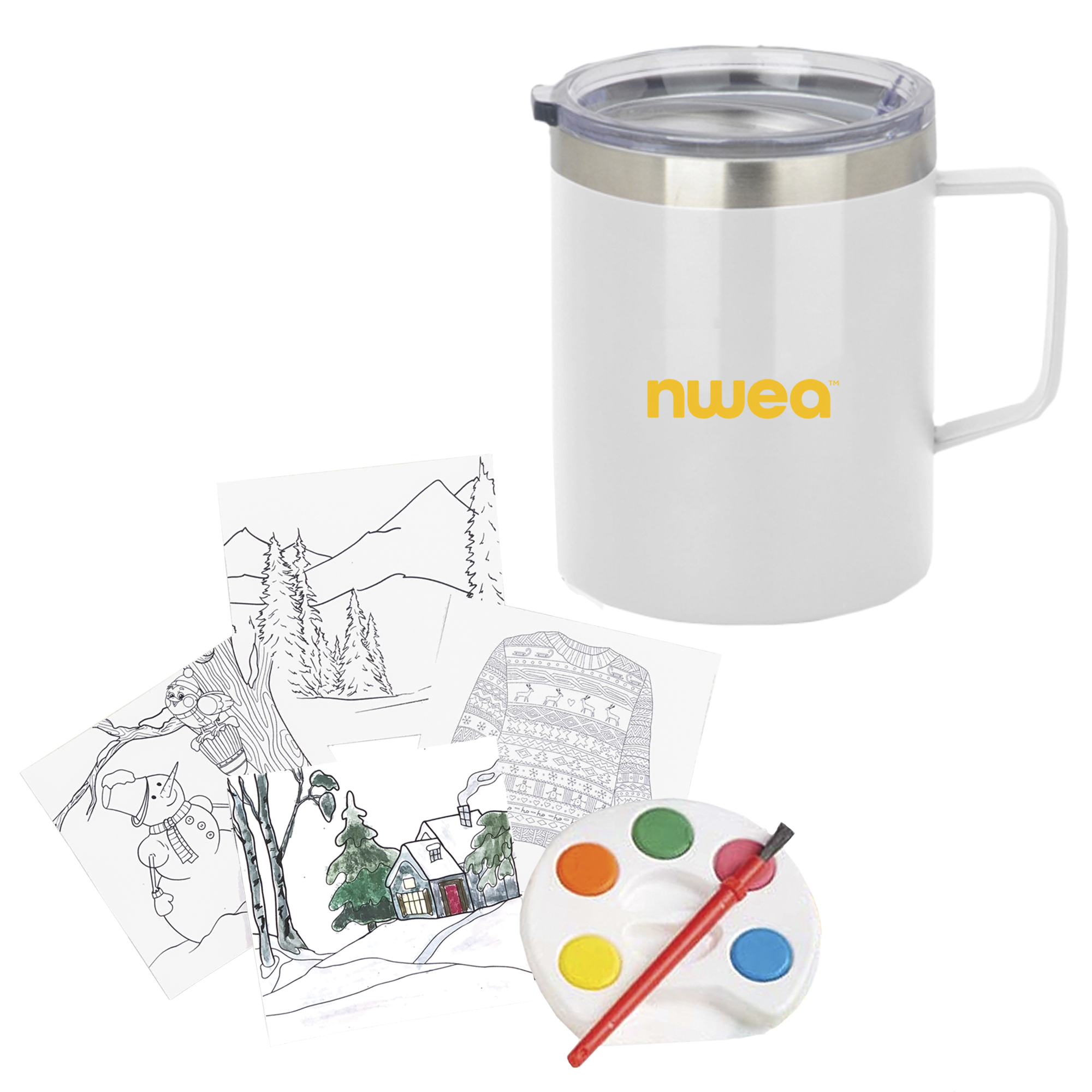 Holiday Adult Paint Set and Coffee Mug 2