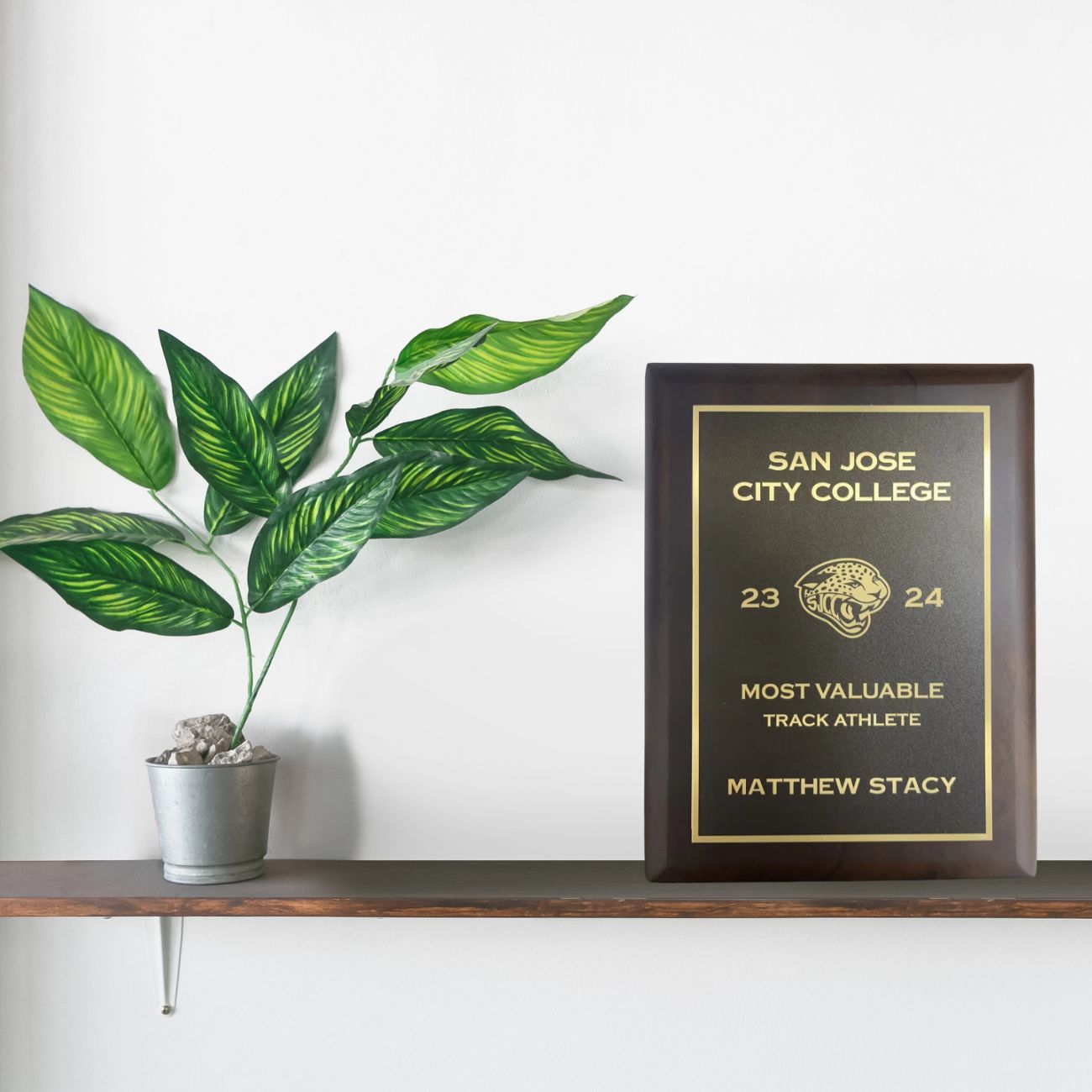 Maple Wood Plaque Award 3