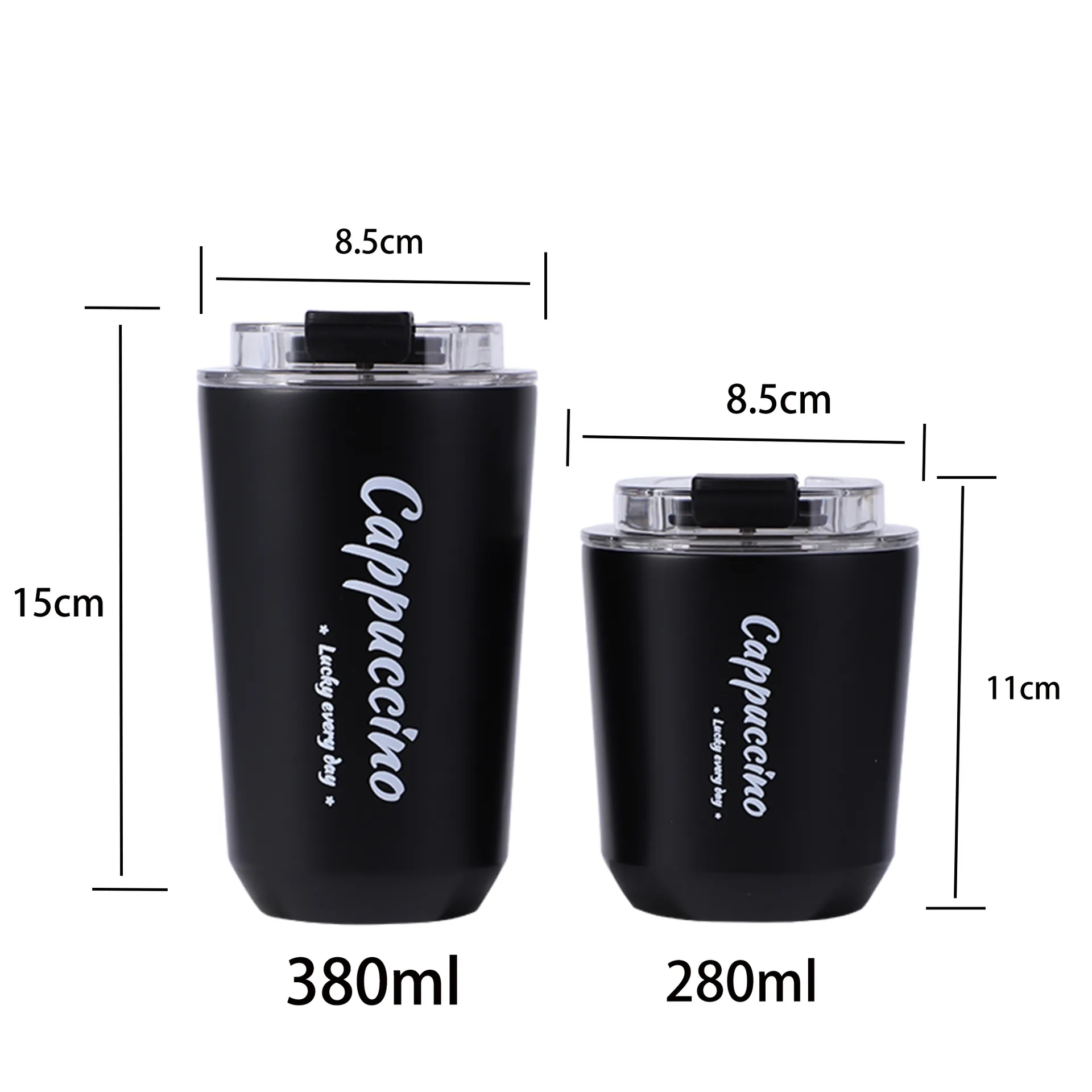 380ml Double Vacuum Coffee Cup 4