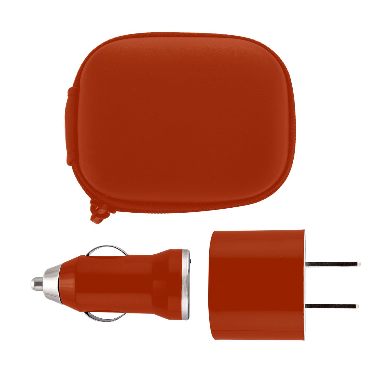 Wall/Car USB Charging Set with Case/ travel set(Close out) 6