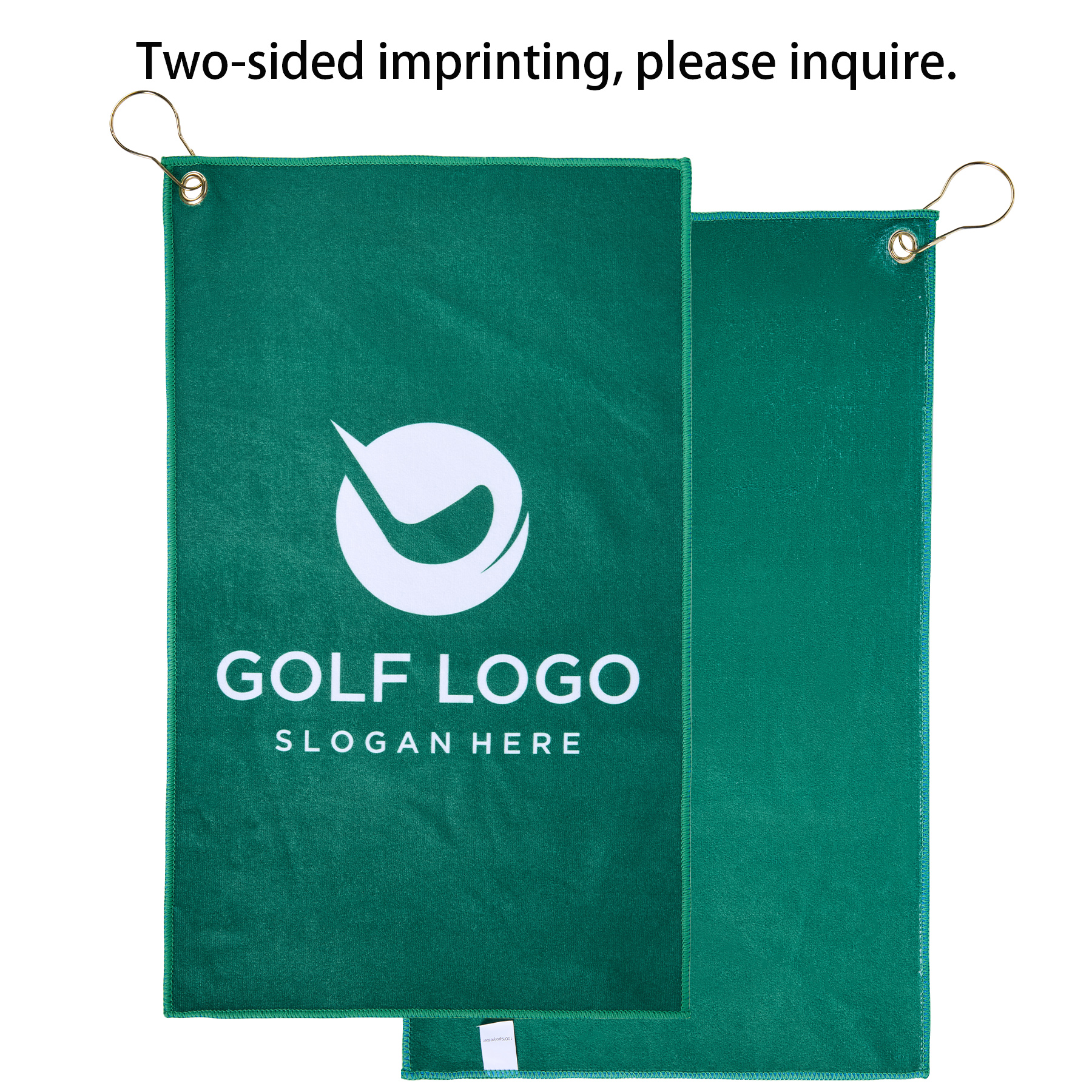 400GSM Full Color Microfiber Golf Towel 2