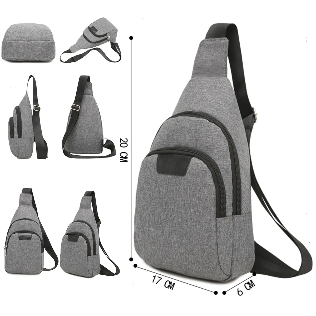 Multipurpose Crossbody Travel Sling Backpack 3