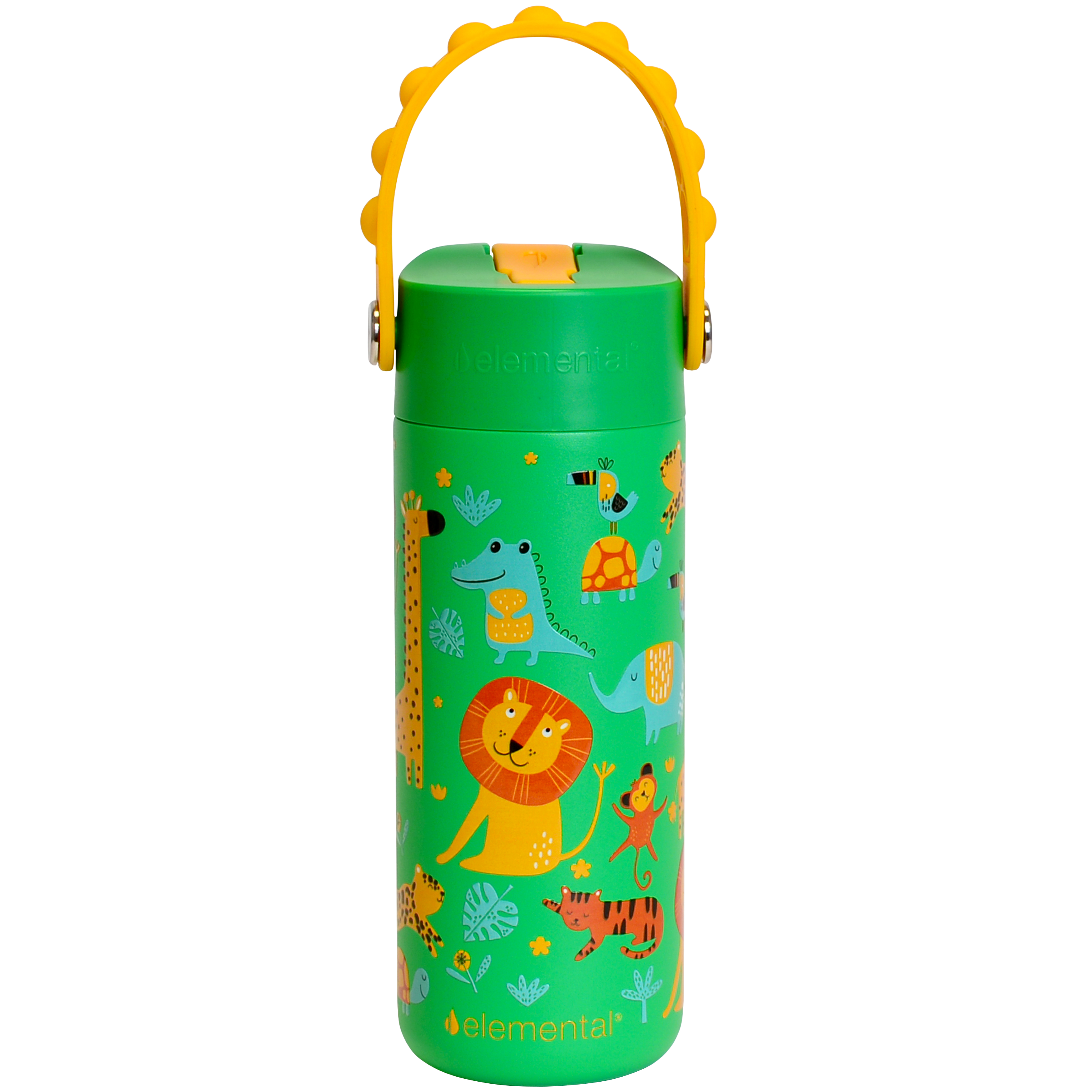 Elemental® Core Series 18oz Pop Fidget Stainless Steel Water Bottle - Vacuum Insulated - BPA-Free 33