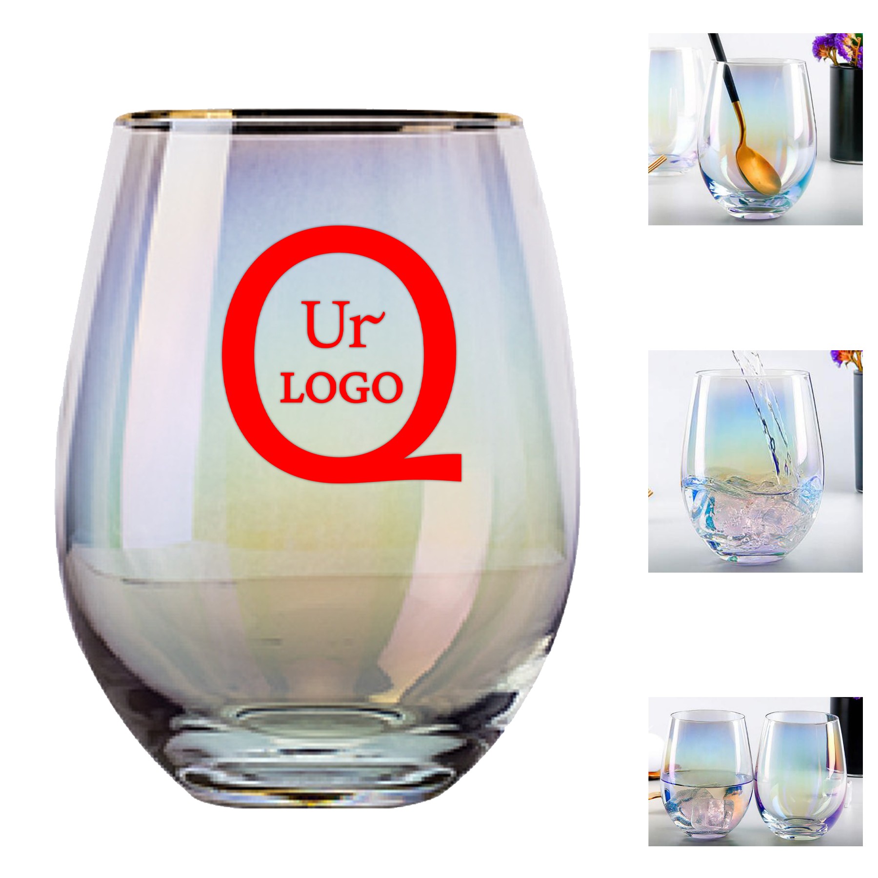 Stemless Wine Glass