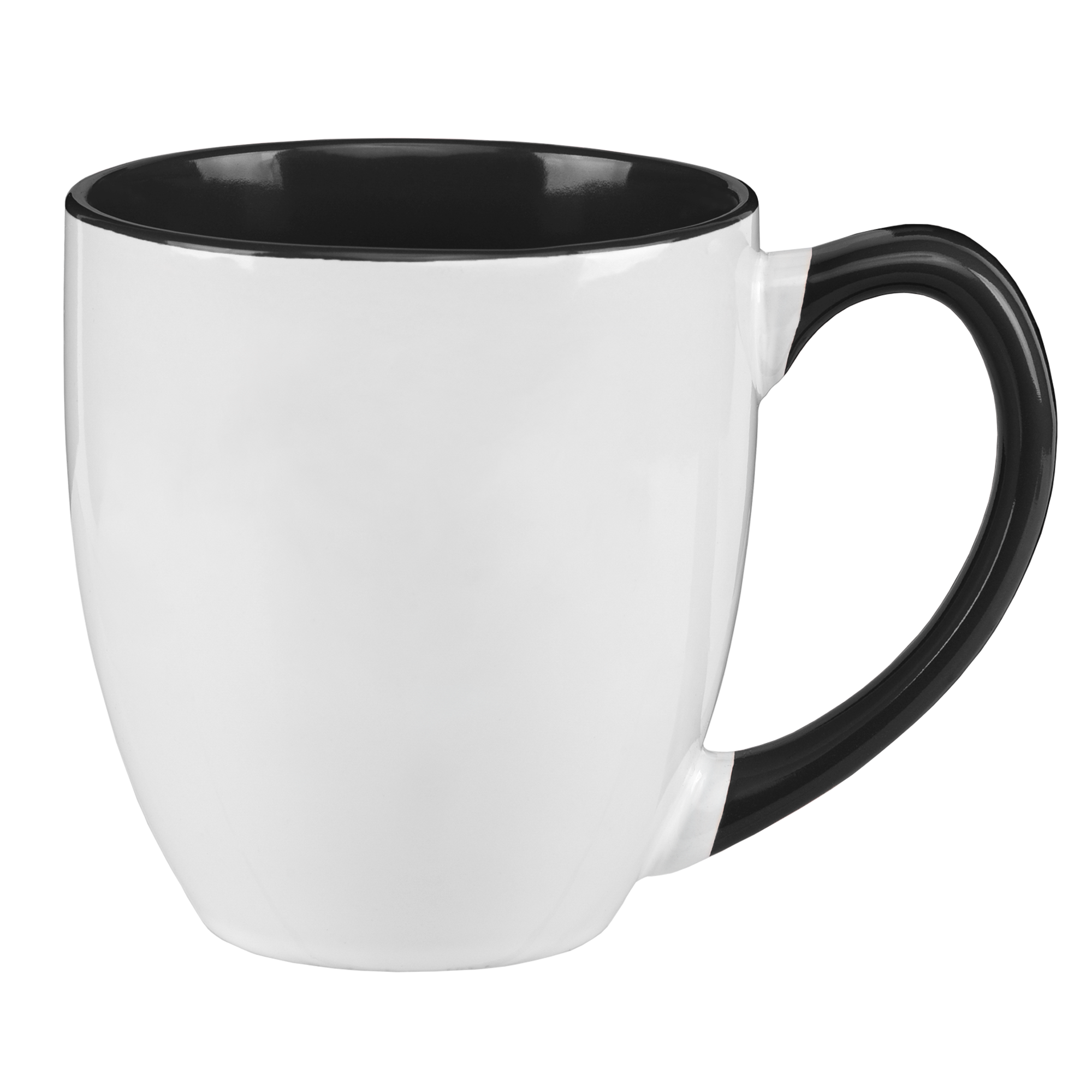15 oz. Two-Tone Ceramic Bistro Mug 11
