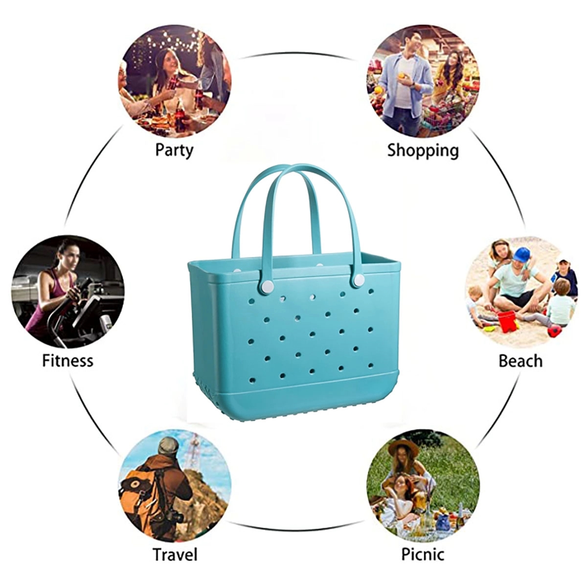 Durable Open Tote Bag 2
