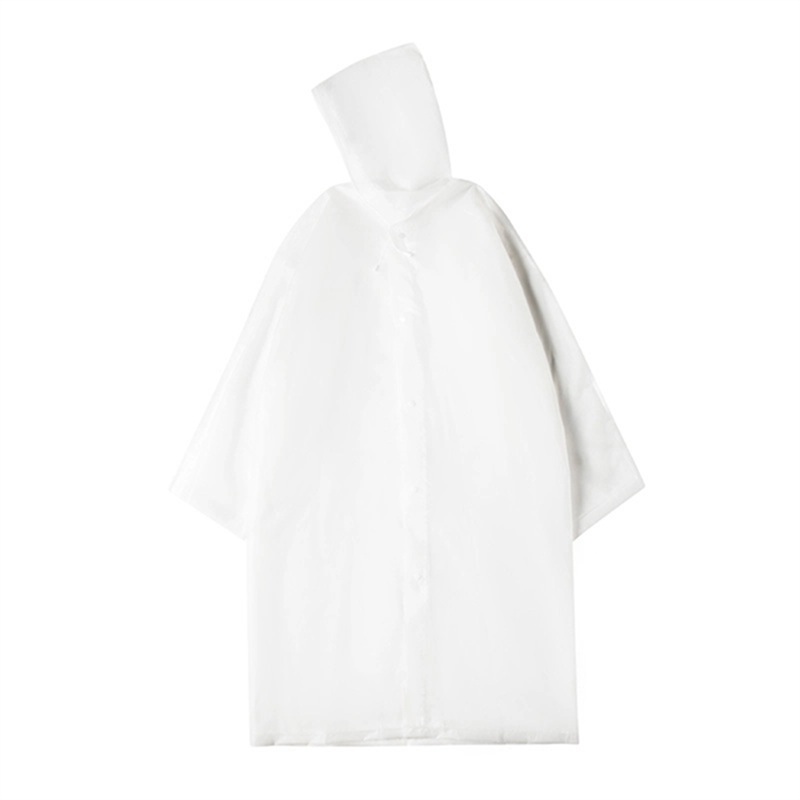 Reusable Children EVA Raincoat, custom youth shirt with logo imprint 2