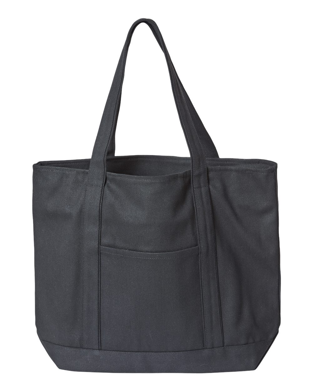XL Zippered Cotton Canvas Resort Tote - 8873 1
