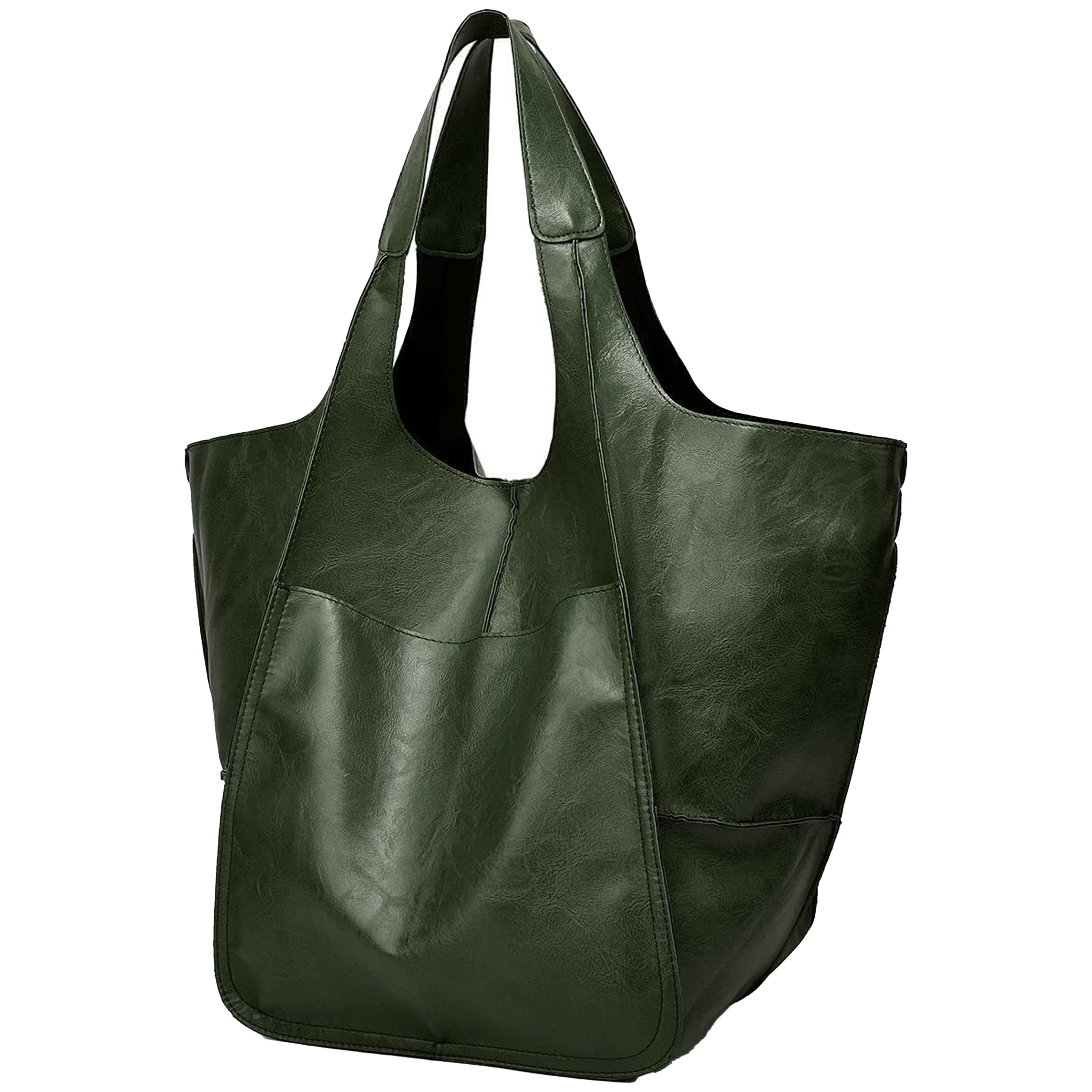 Pu Retro Minimalist Tote Bag 5