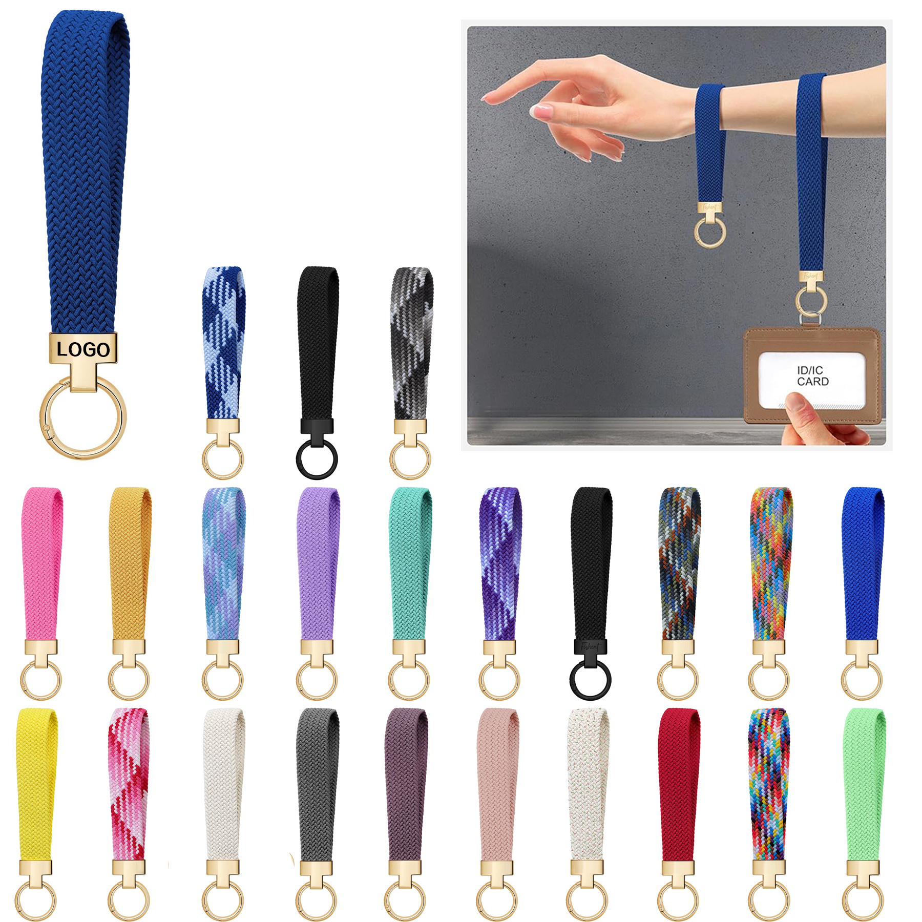 Stretchy Wristlet Keychain 24
