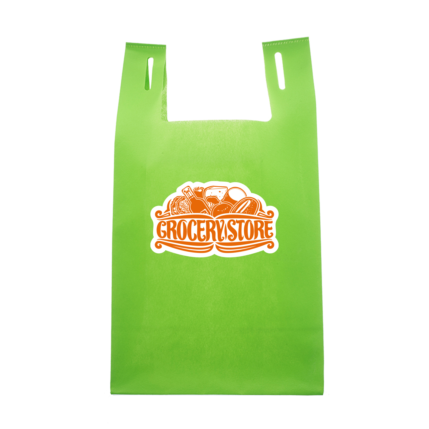 EZ-Hang Reusable Shopper Bag (2 Color Imprint) 10